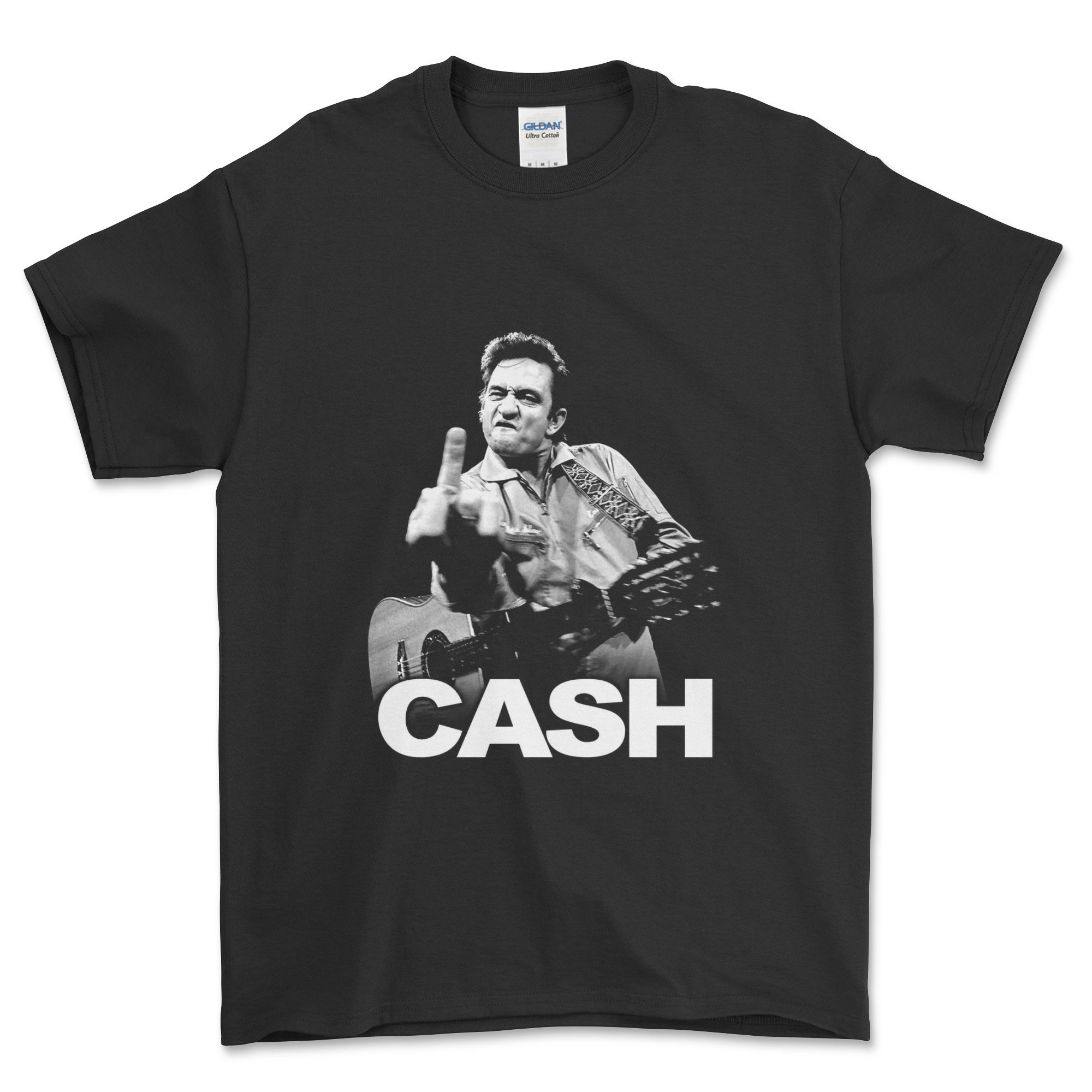 Johnny Cash Finger Band Tees