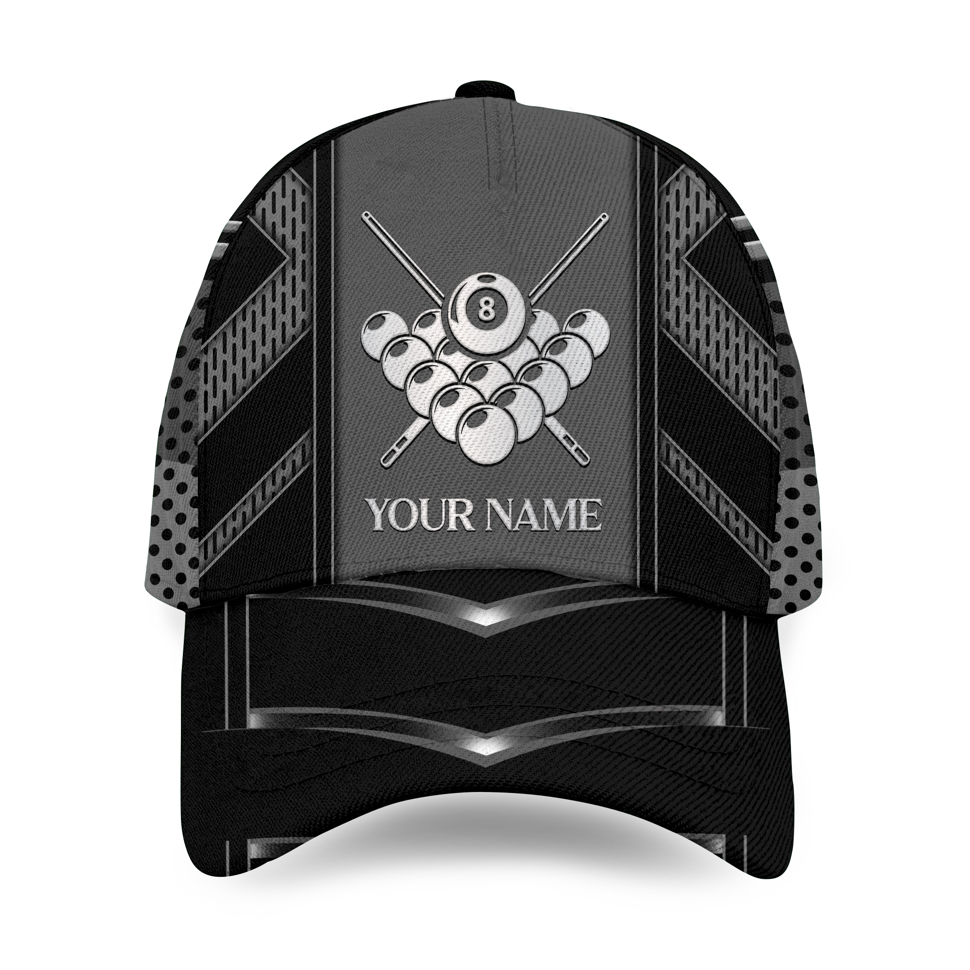 Billiards Classic Personalized Baseball Cap