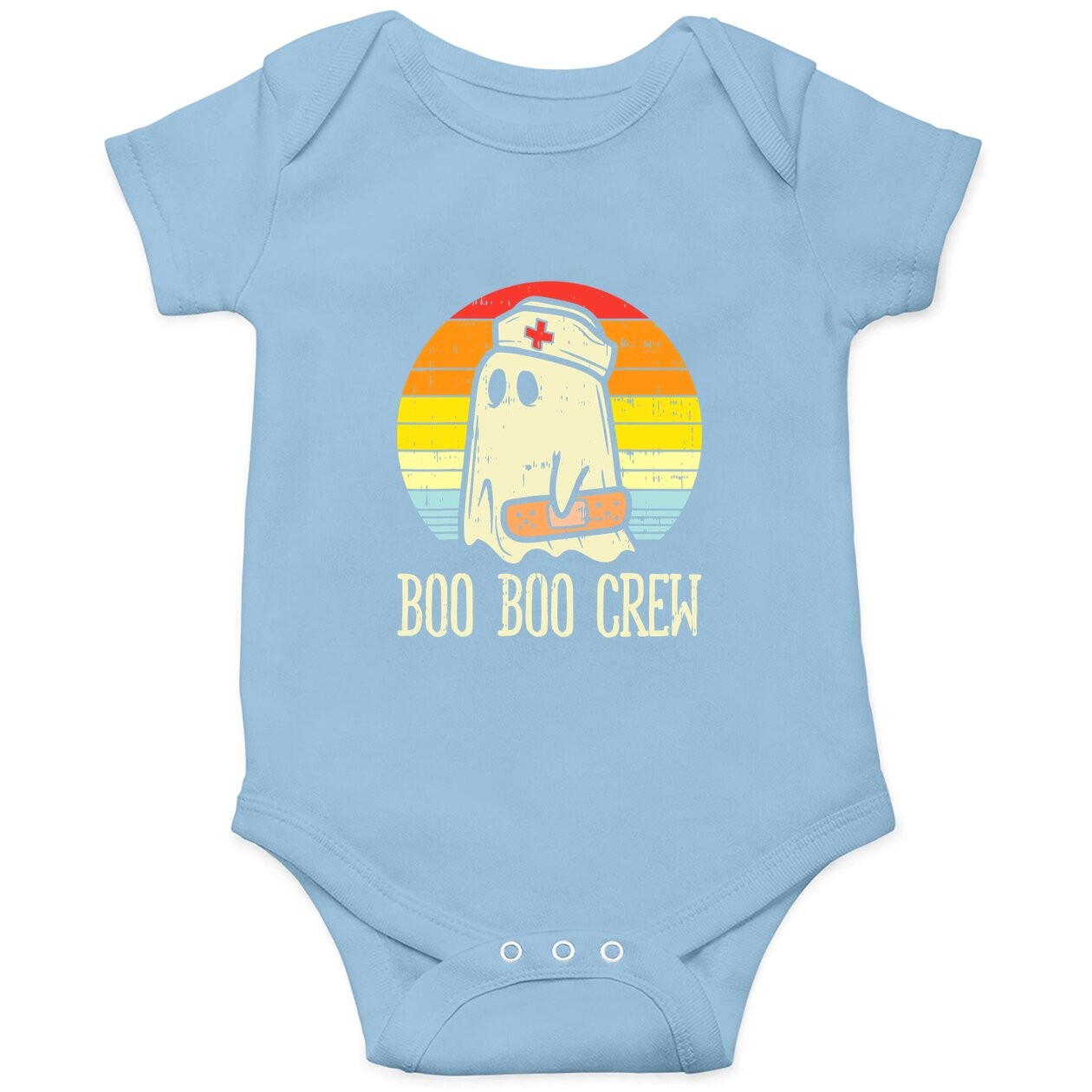 Boo Boo Crew Nurse Halloween Baby Bodysuit