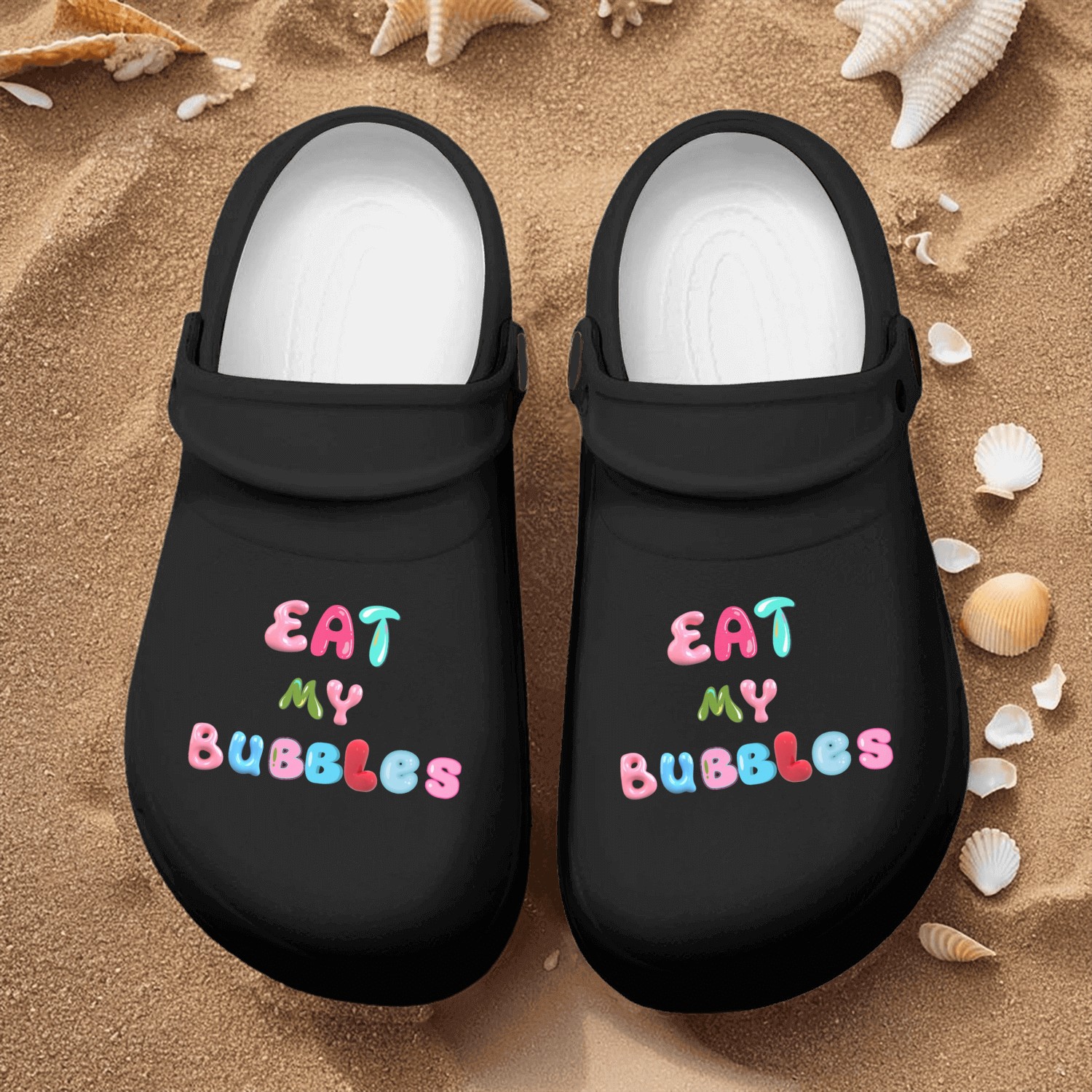 Eat my bubbles Nurse Clogs