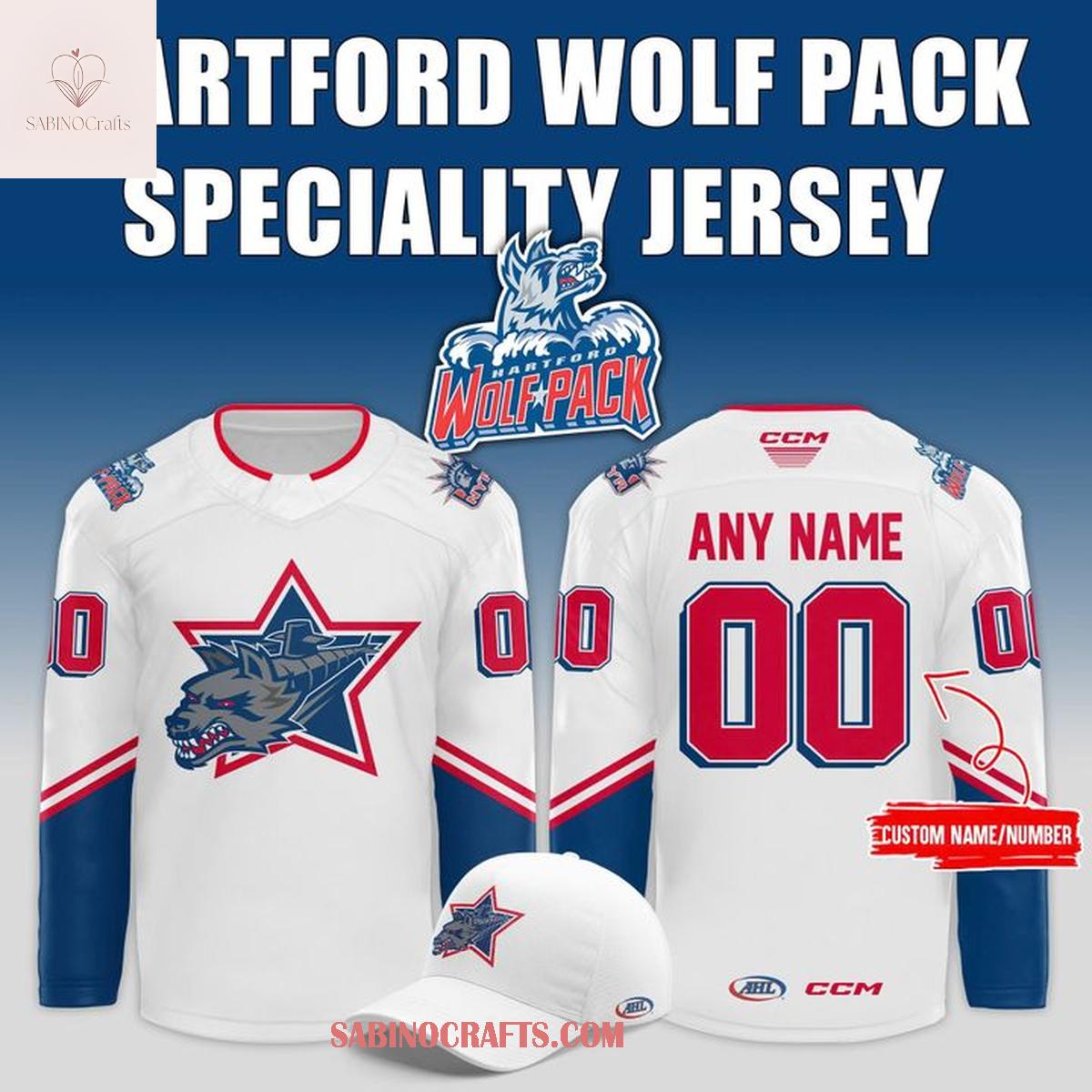 Hartford Wolf Pack 2026 New Season Kit Personalized Hockey Jersey