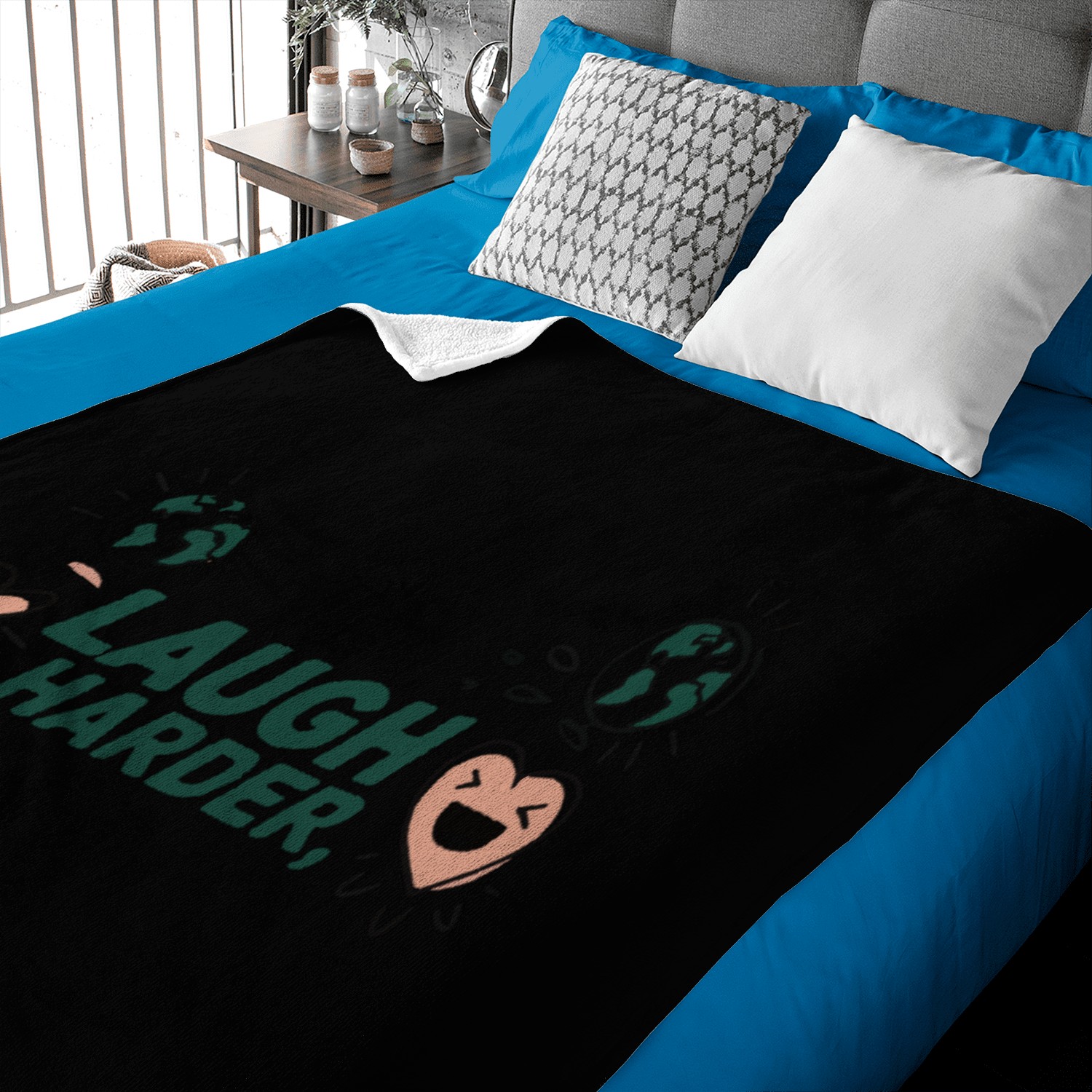 Travel Together adevnture travel quote text Art Baby Blankets
