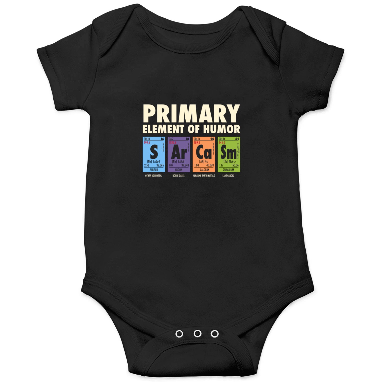 SArCaSm - Primary Element Of Humor Onesies
