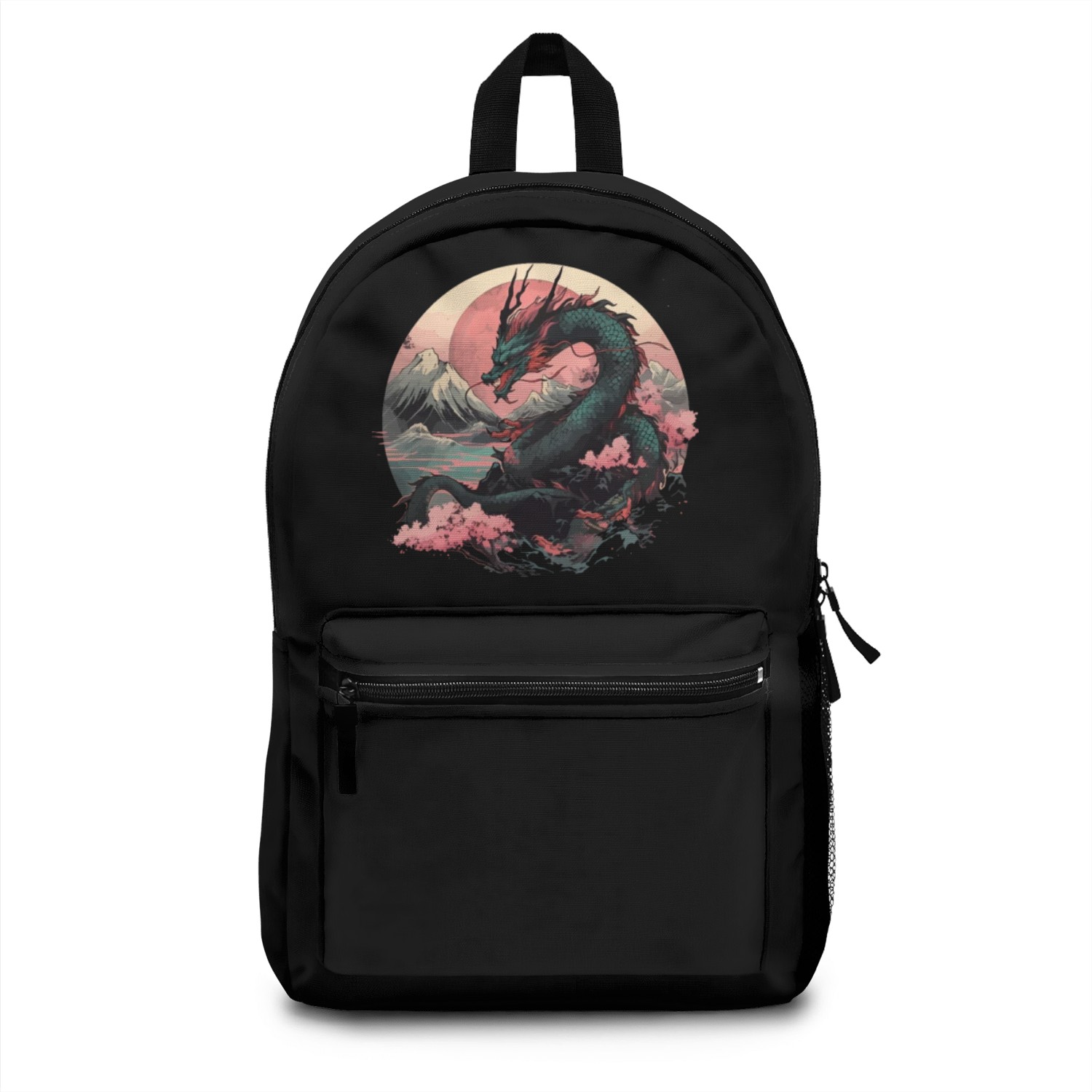Asian Dragon Cool Japanese Fantasy Dragon Manga Backpacks