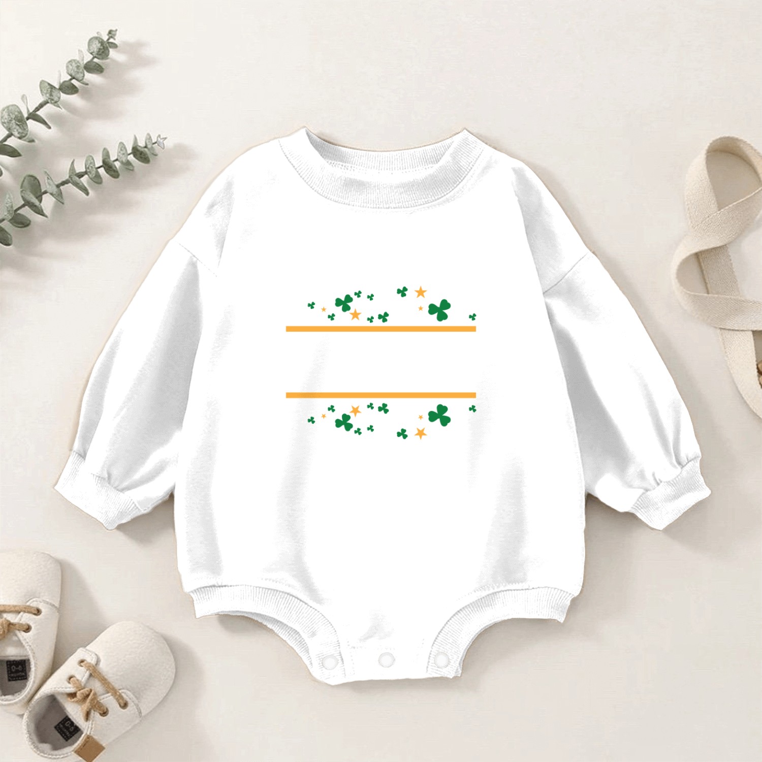 Patricks Day Baby Romper Sweatshirts