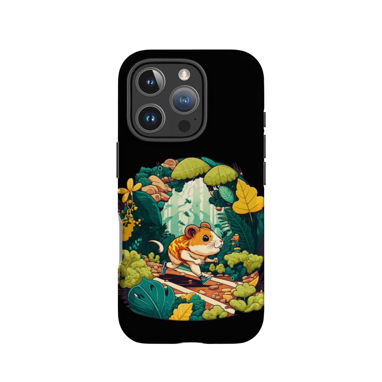 Hamster Adventure Jungle Marathon with Talking IPhone Cases