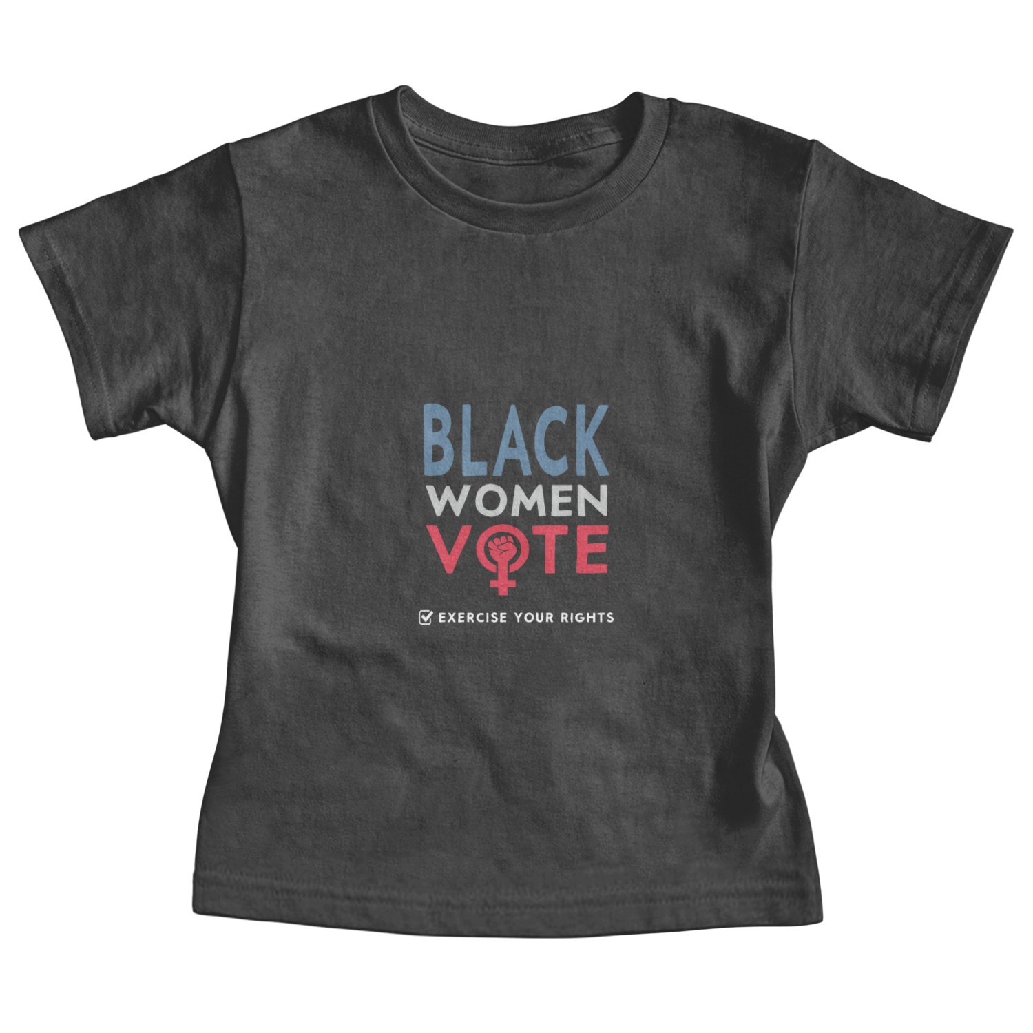 Black Women Vote Voter 2022 Election Feminist Baby Tees
