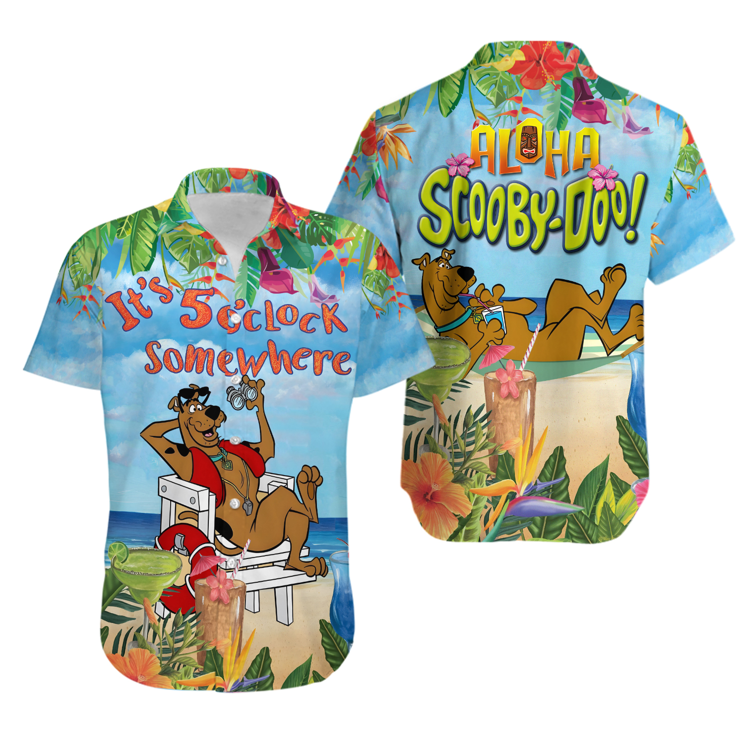 Scooby Doo Hawaiian Shirt