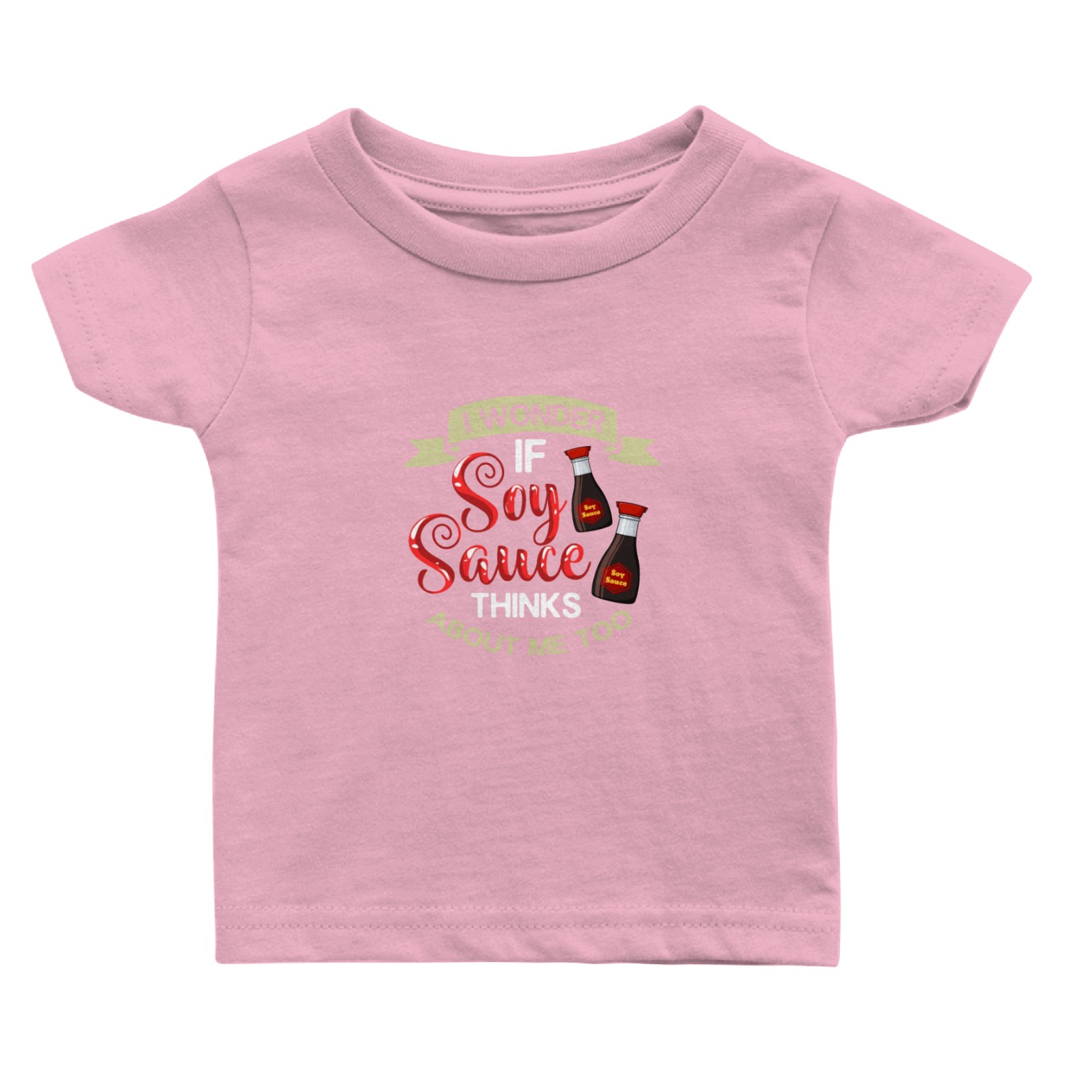 Soy Sauce Japanese Sushi Dark Ramen Noodles Bottle Baby T Shirts