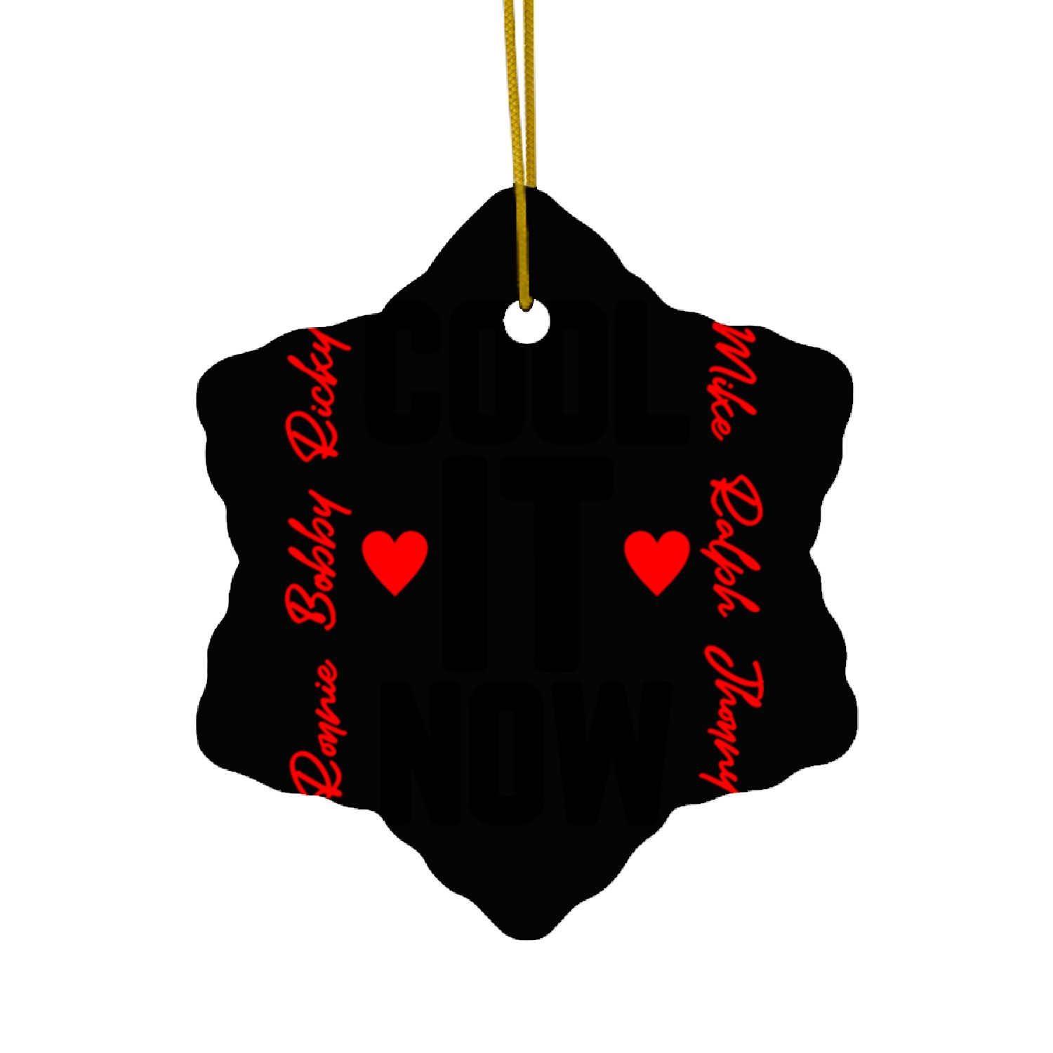Cool It Now 5 Ceramic Ornaments
