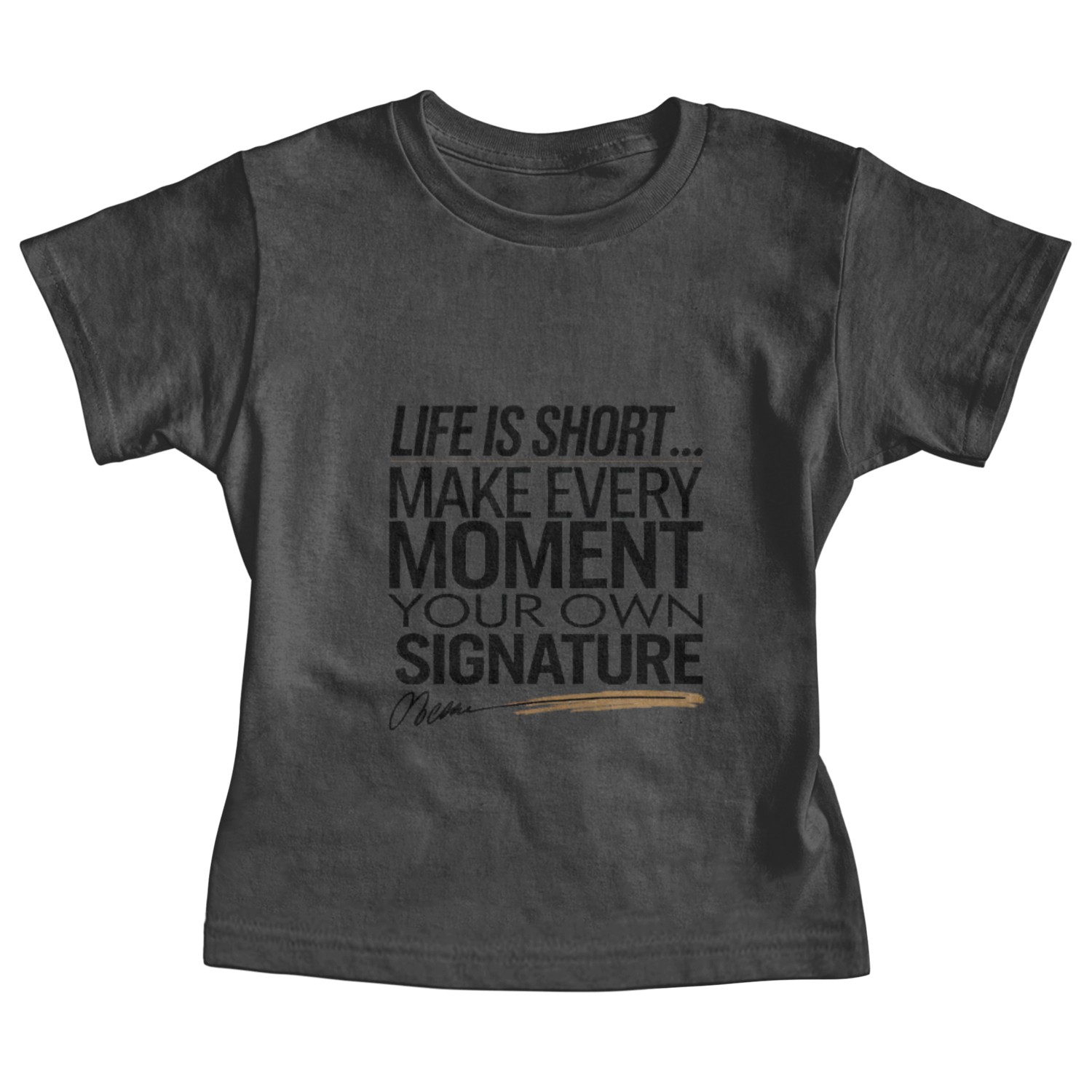 Inspirational Quote Typography Design Baby Tees