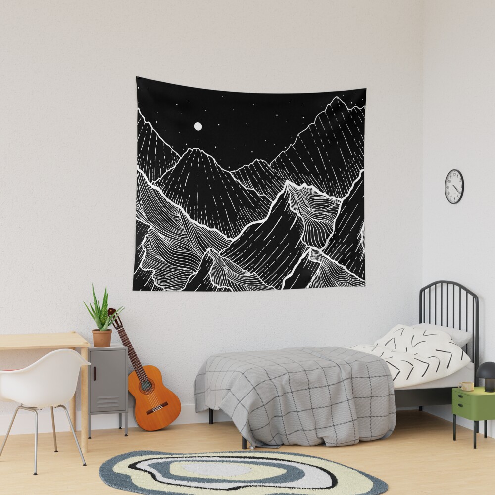 Sea Mountains Tapestry