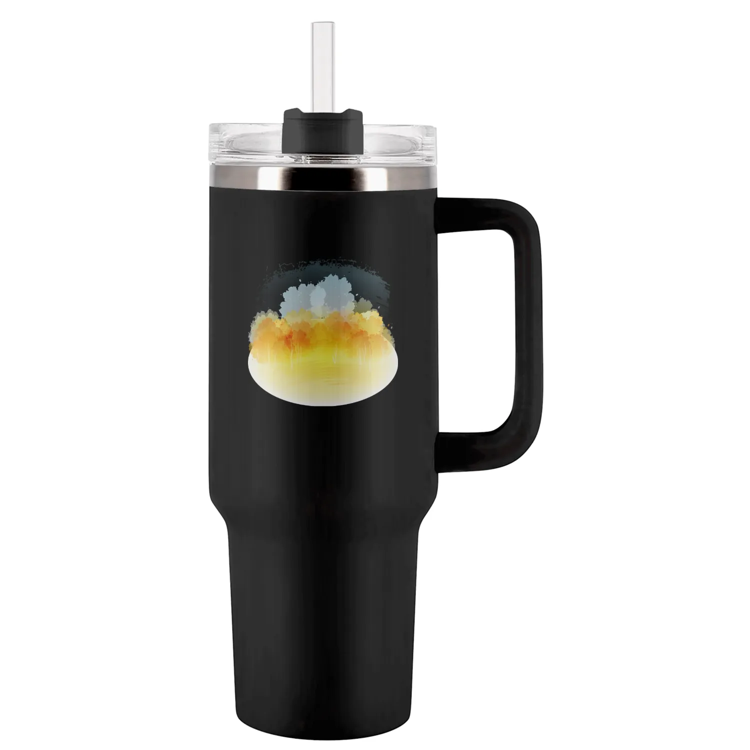 Nature design. Tumblers 40 Oz With Handle