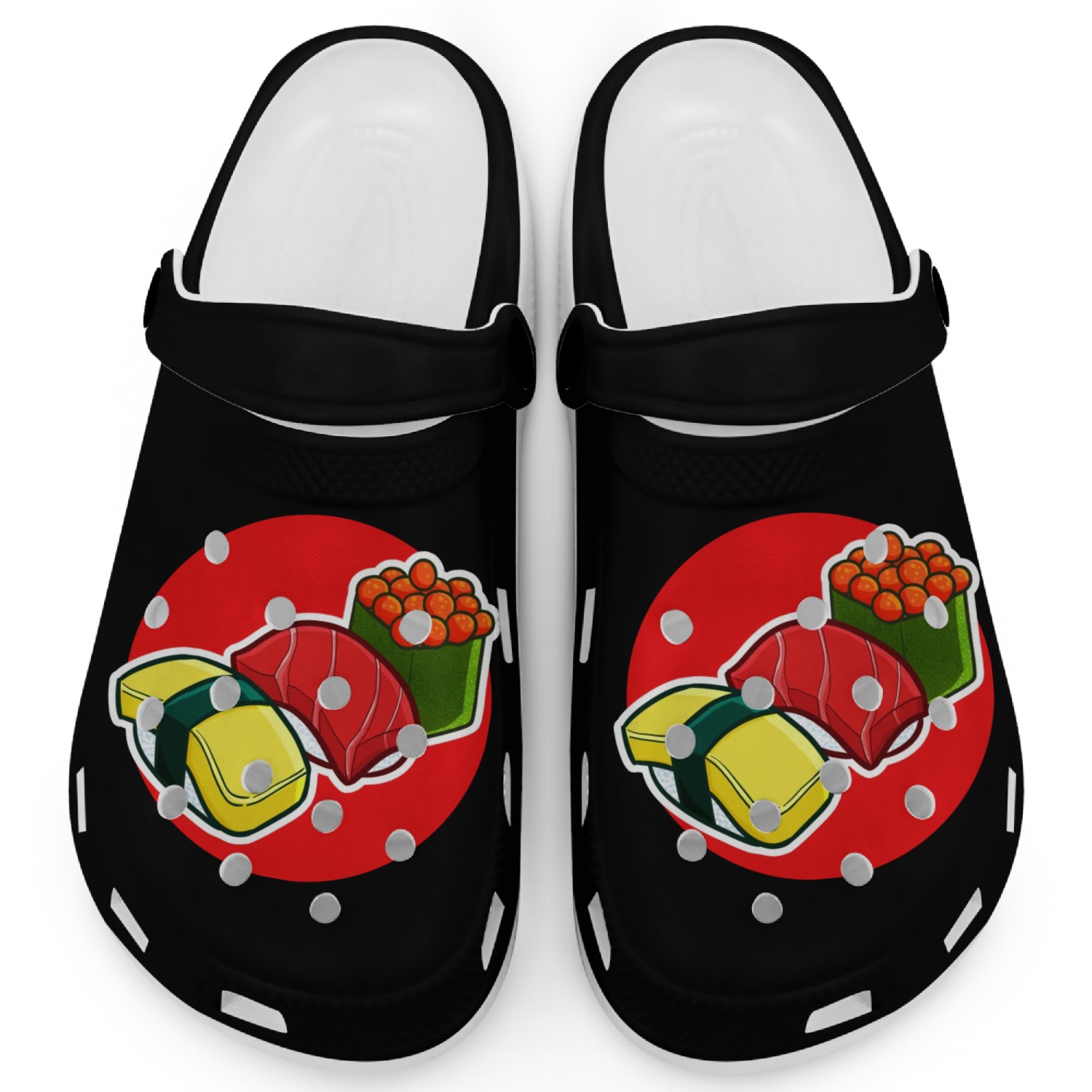 Three Type Yummy Sushi Clogs