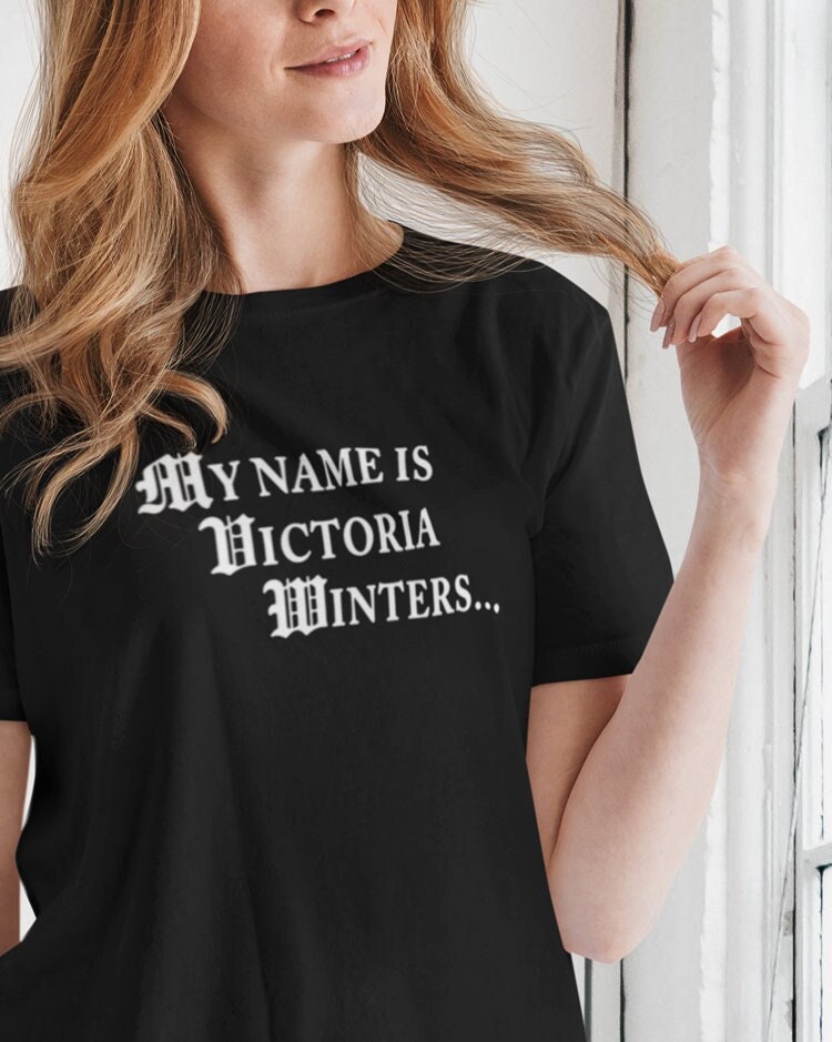 Dark Shadows Tee My Name is Victoria Winters Shirt