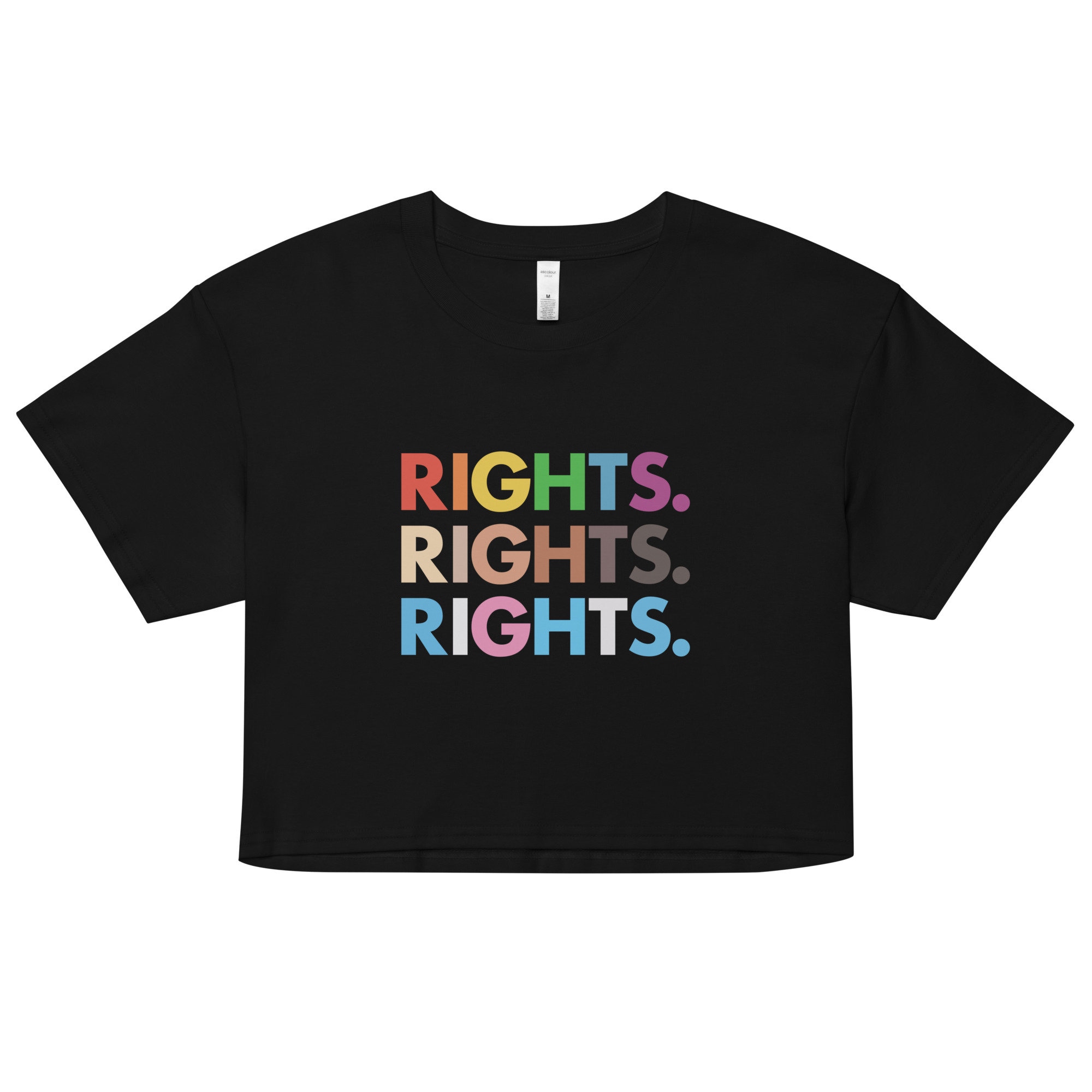 Gay Shirt, Human Rights Shirt, Equality Shirt, LGBTQ Crop Top, Pride Crop Top