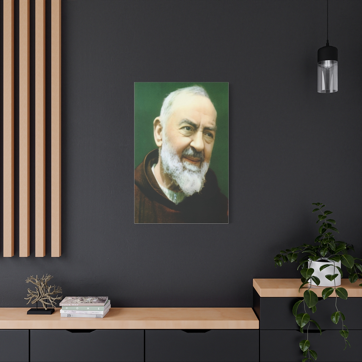 Saint Padre Pio Canvas