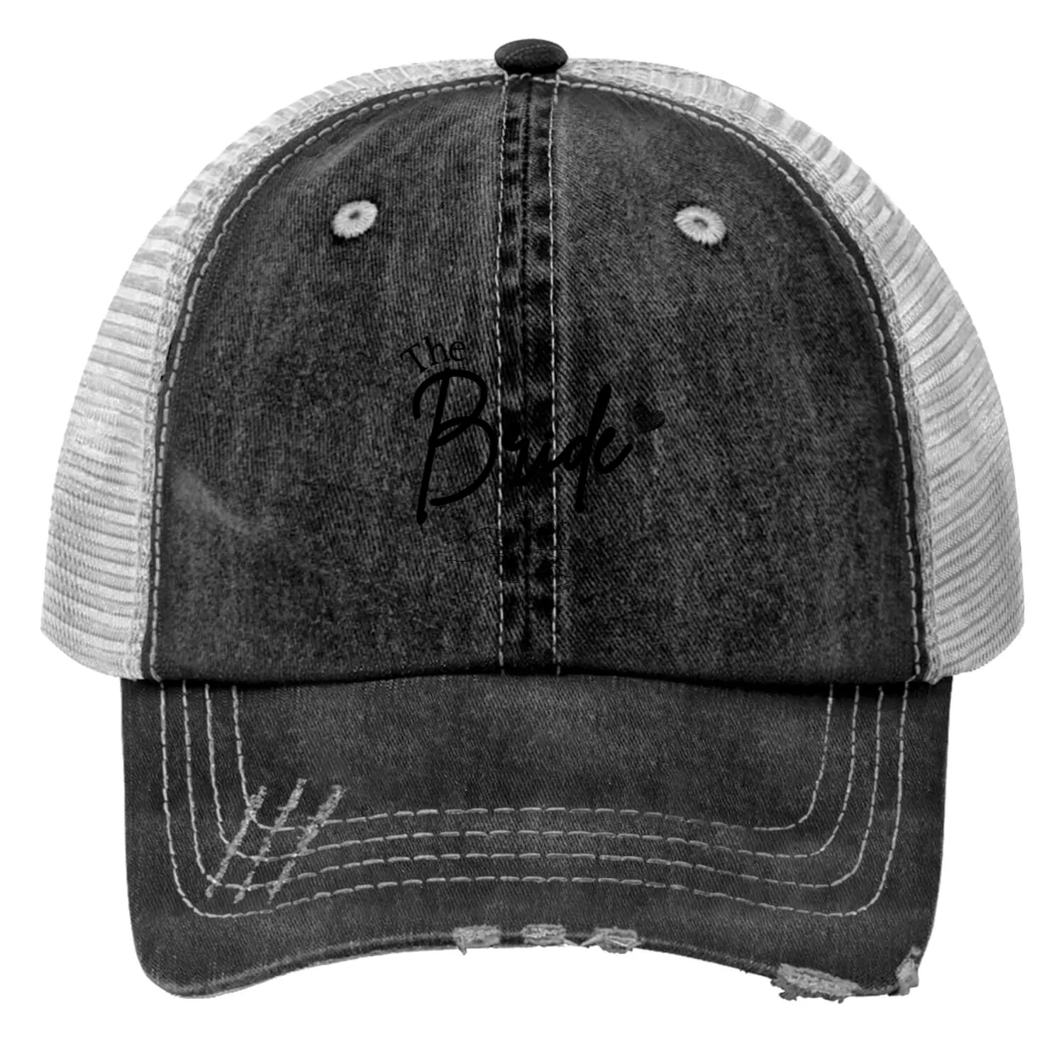 The Bride Print Trucker Hats