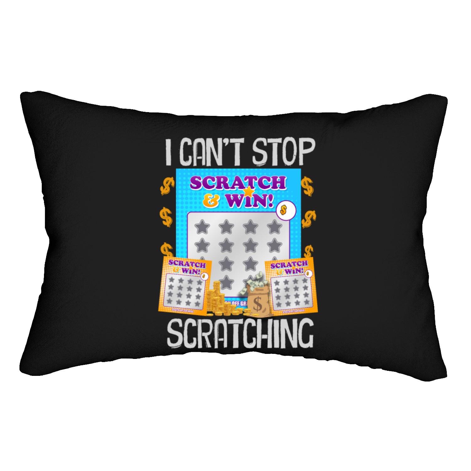 I Can't Stop Scratching Lumbar Pillows