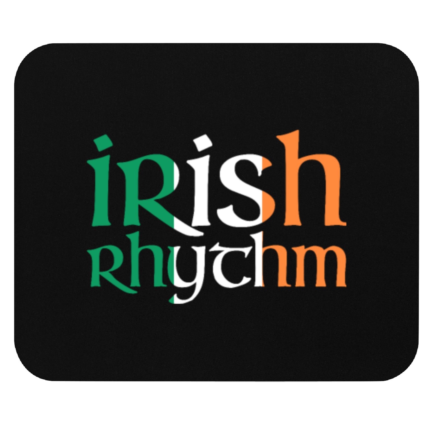 Irish Rhythm - Irish Flag - Irish Dance Mouse Pads