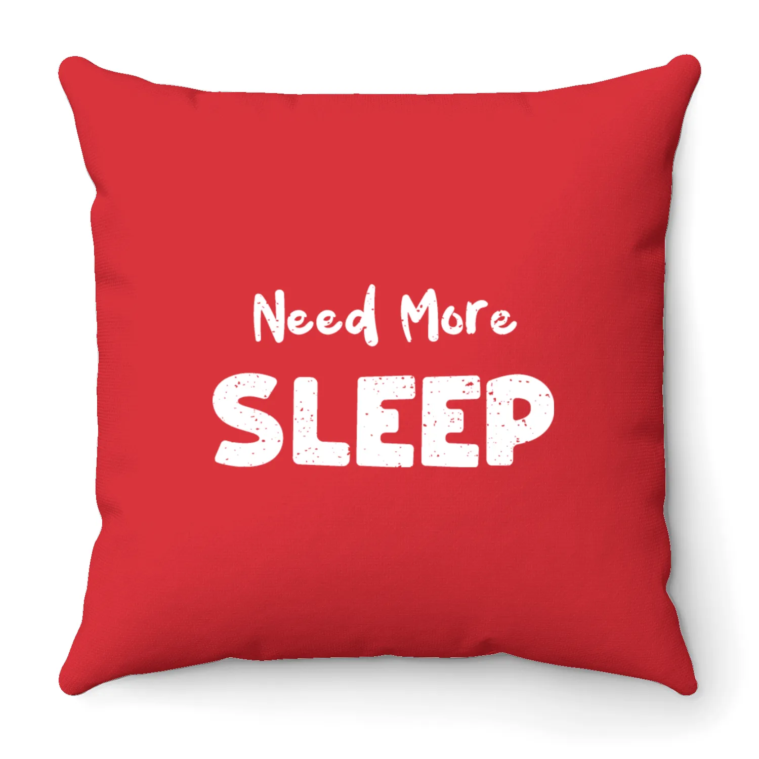 Need More Sleep - Elephants Throw Pillows