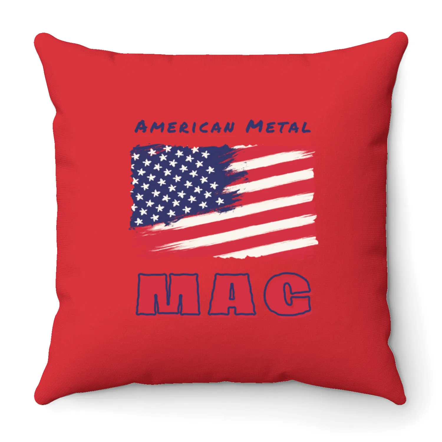 A.M.M. Support.Flag with Mag Throw Pillows