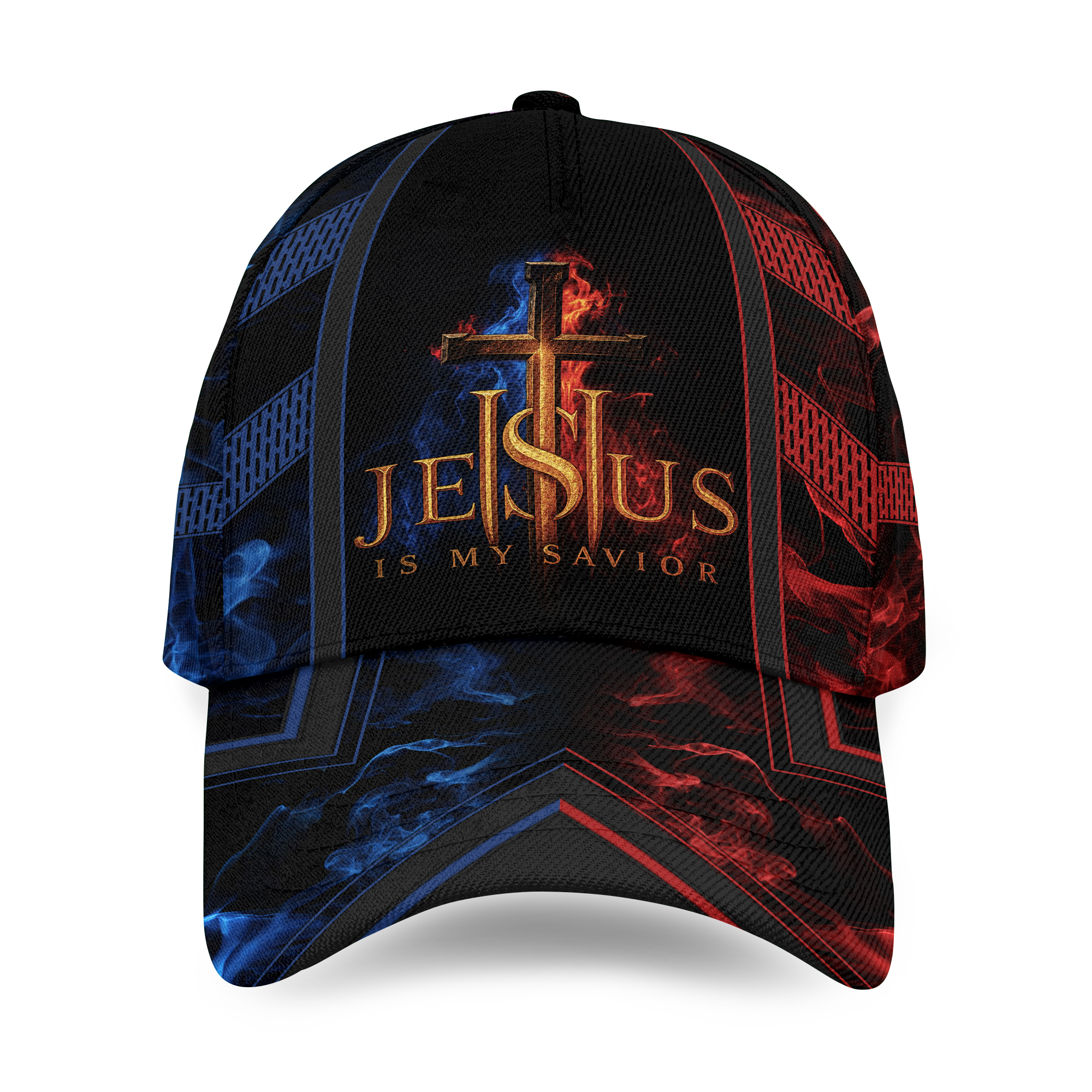 Jesus Savior Baseball Cap - Religious Christian Hat Classic Cap