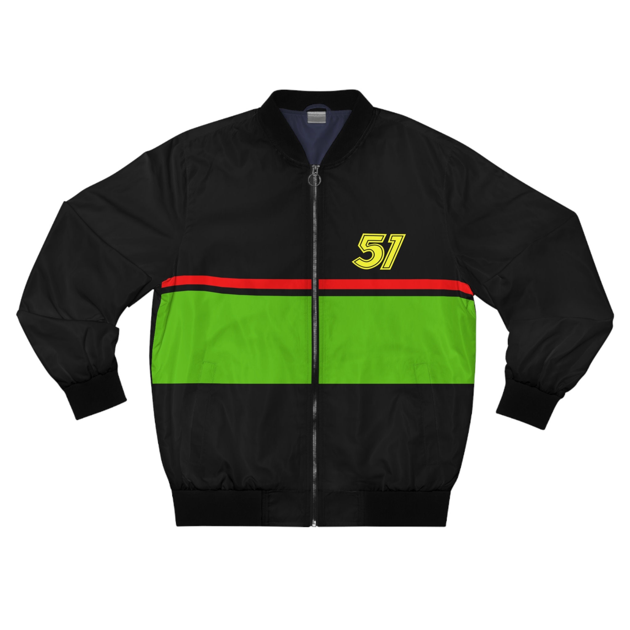 Vintage 1990s Days of Thunder Cole Trickle #51 Mello Yello Bomber Jacket 90s Clothing