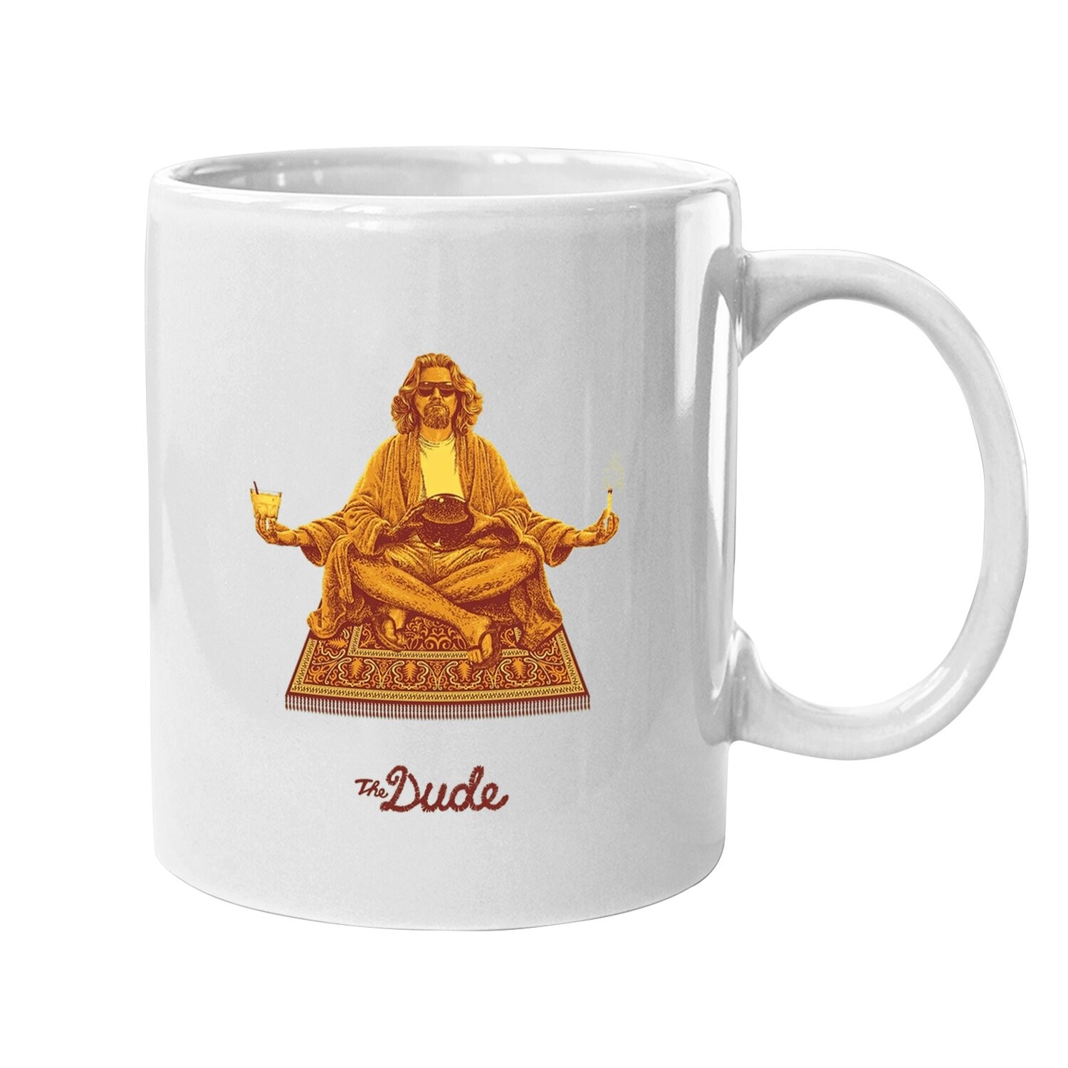 The Big Lebowski The Dude Buddha Coffee mug