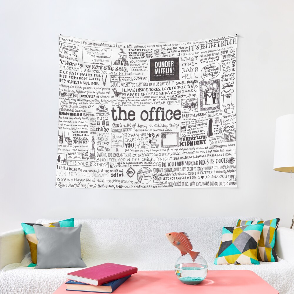 A Visual Representation of the Office Tapestry