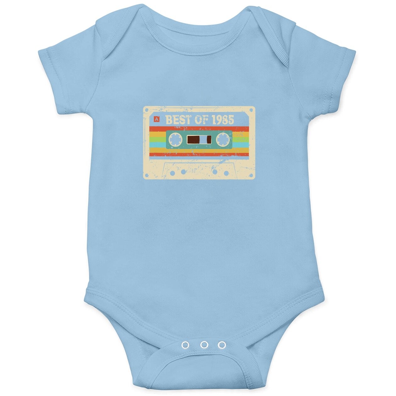 Best Of 1985 Vintage Cassette 36th Birthday Baby Bodysuit