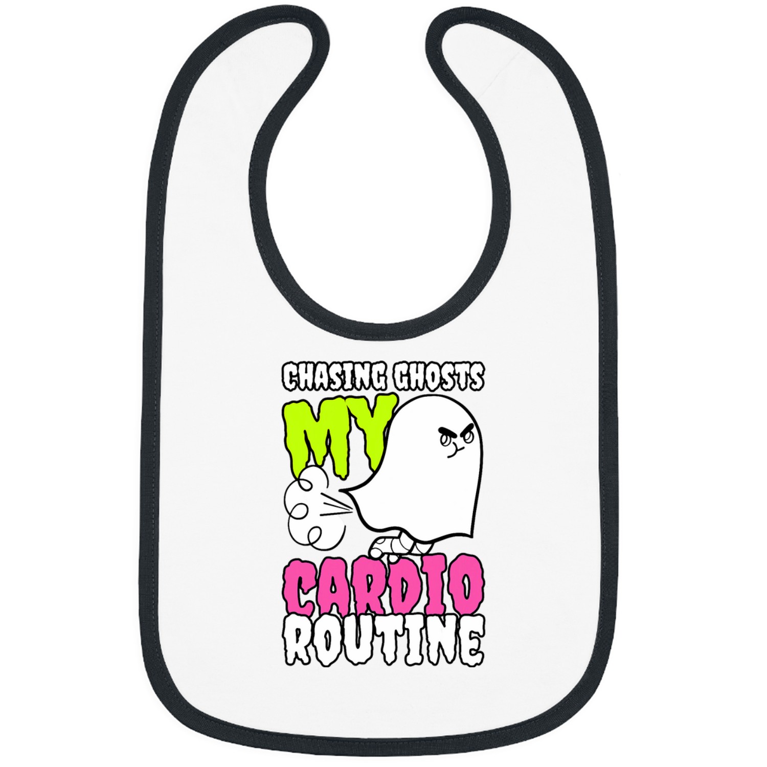Chasing Ghosts My Cardio Routine Paranormal Investigator Bibs