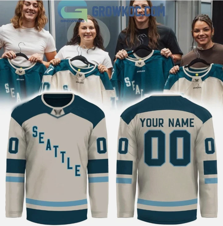 Personalized Seattle Corinne Schroeder Bauer 2025 Hockey Jersey