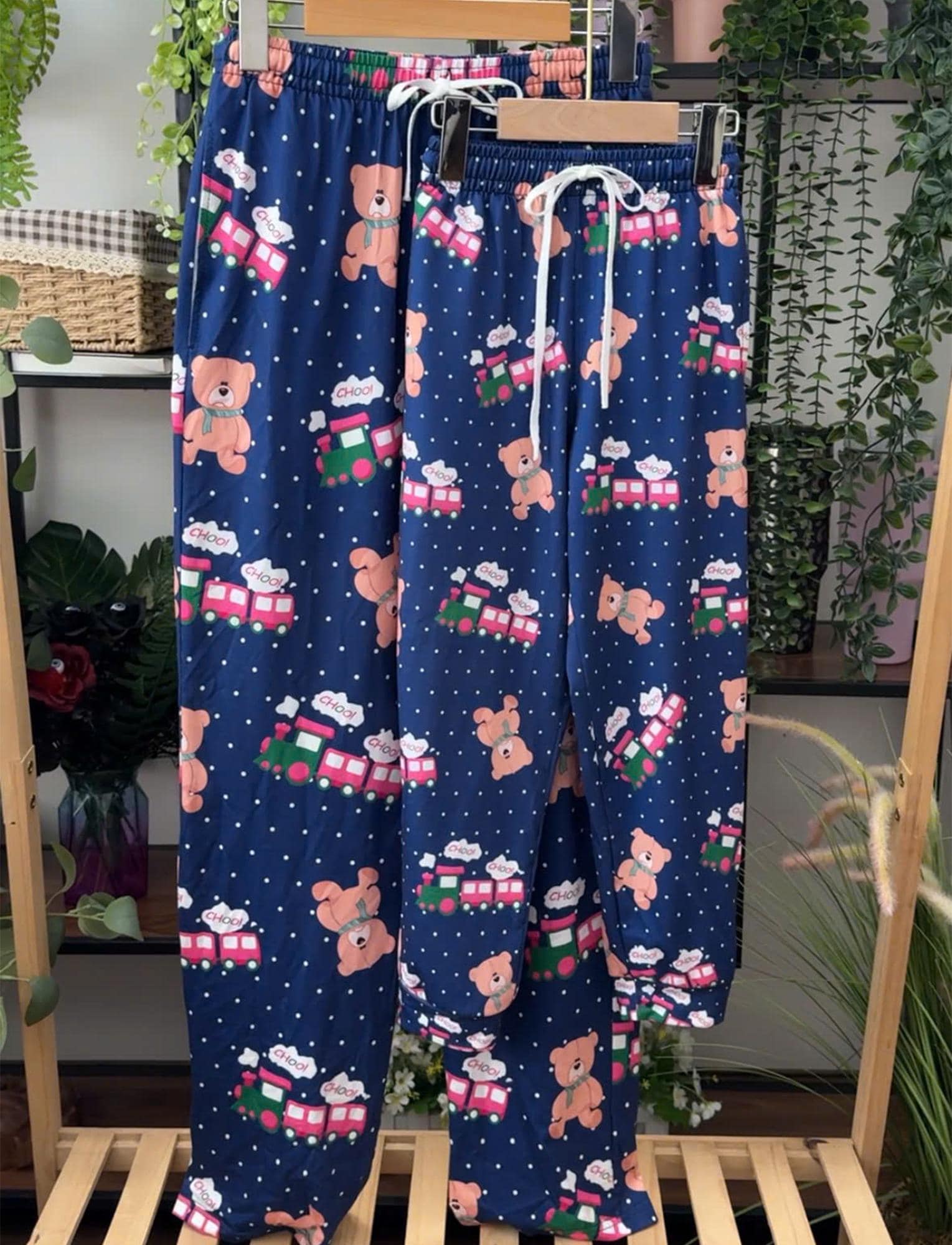 Kpop Demon Hunters Rumi Jinu Choo Choo Pajama Pants, Choo Choo Train Pants, K-Pop Demon Hunter Sleepwear, Kpop Fan Gift, Kpop Merch for Fans