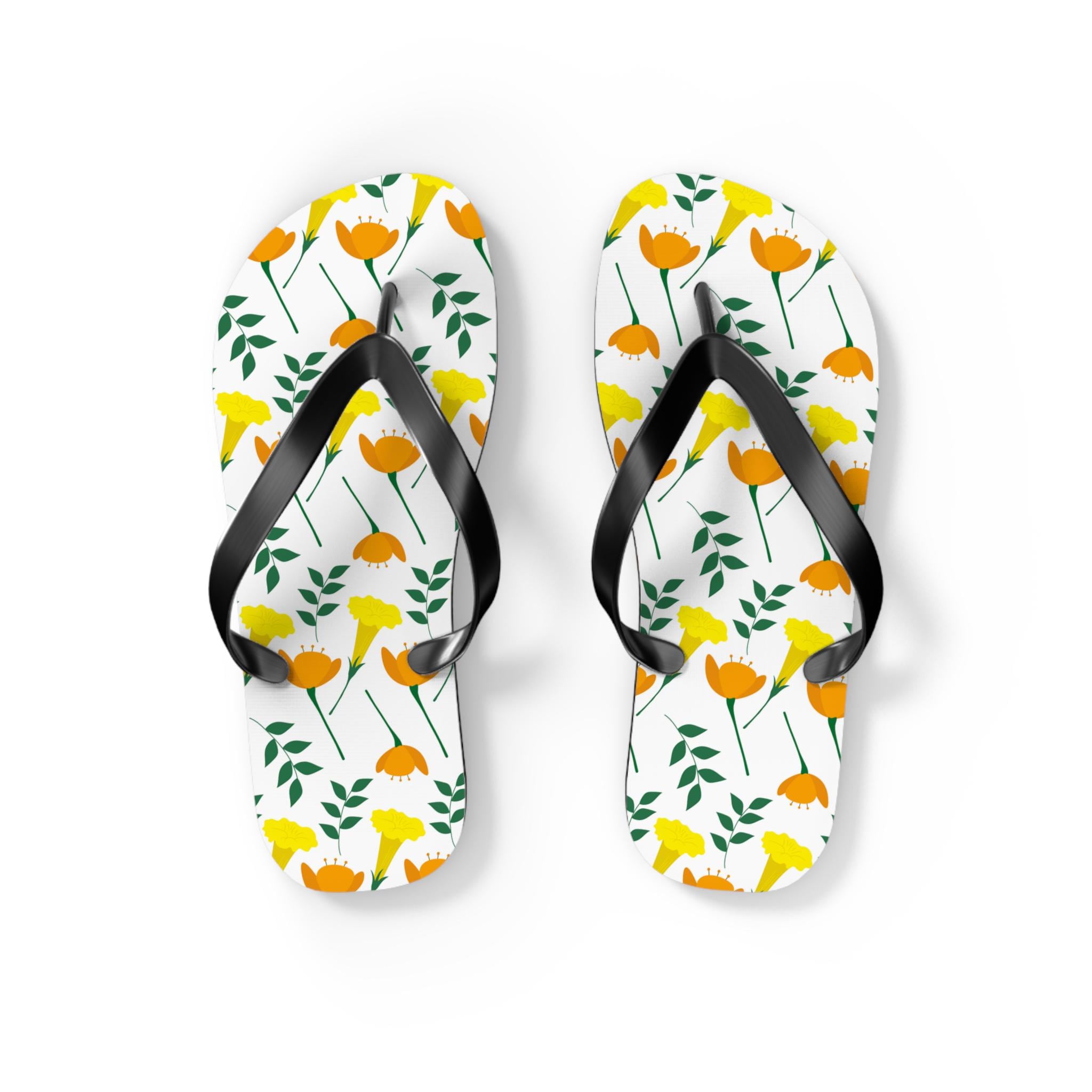 Floral Flip Flops Summer Footwear for Beach Days Vacation Pool Parties Garden Walks Mother s Day Gifts