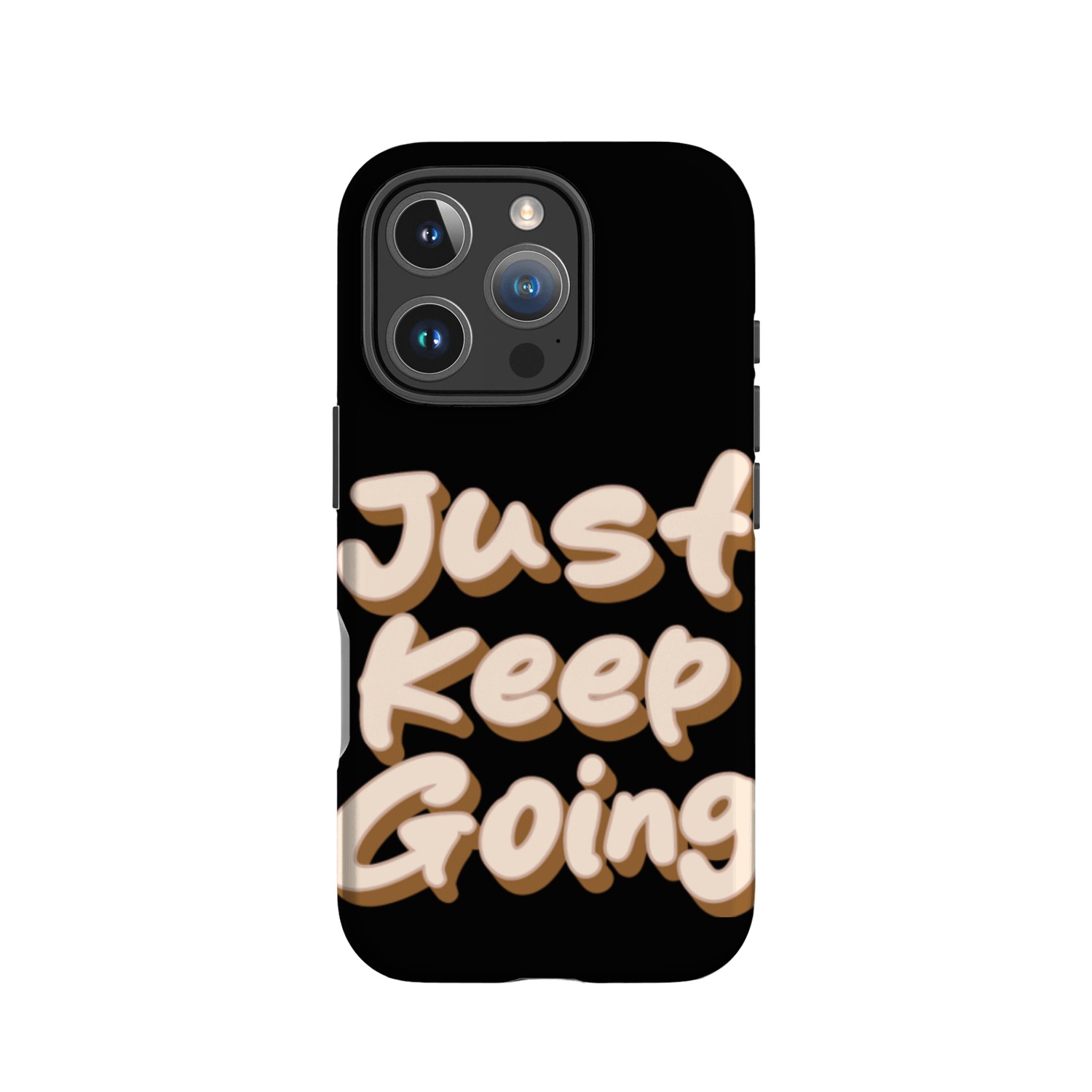 just keep going IPhone Cases