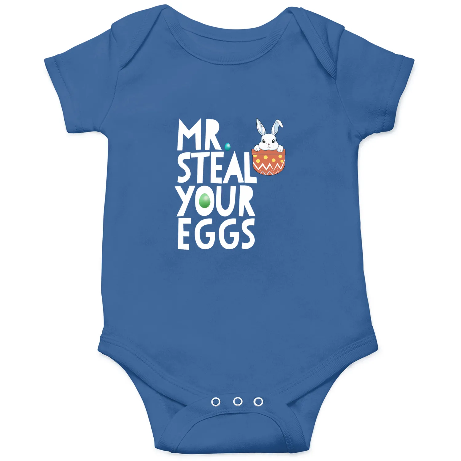 Mr Steal Your Eggs Kids Easter Sunday Funny Easter Onesies