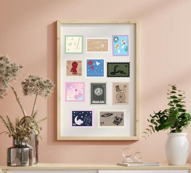 Eras Cassette Tape Wall Art l TS l Album Poster