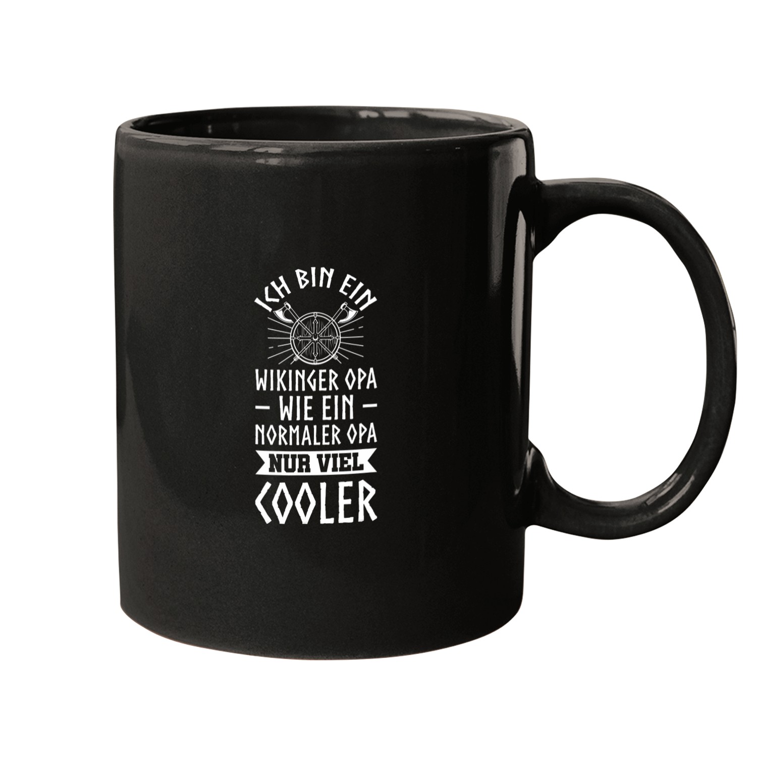 Mens Viking Grandpa like a normal Grandpa Viking Grandpa Mugs