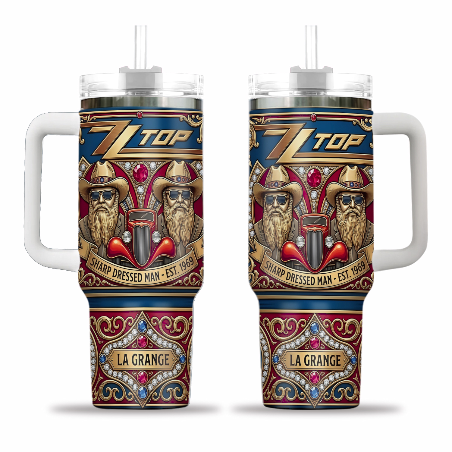 Zz Top Sharp Dressed Man 2026 Special Tumbler
