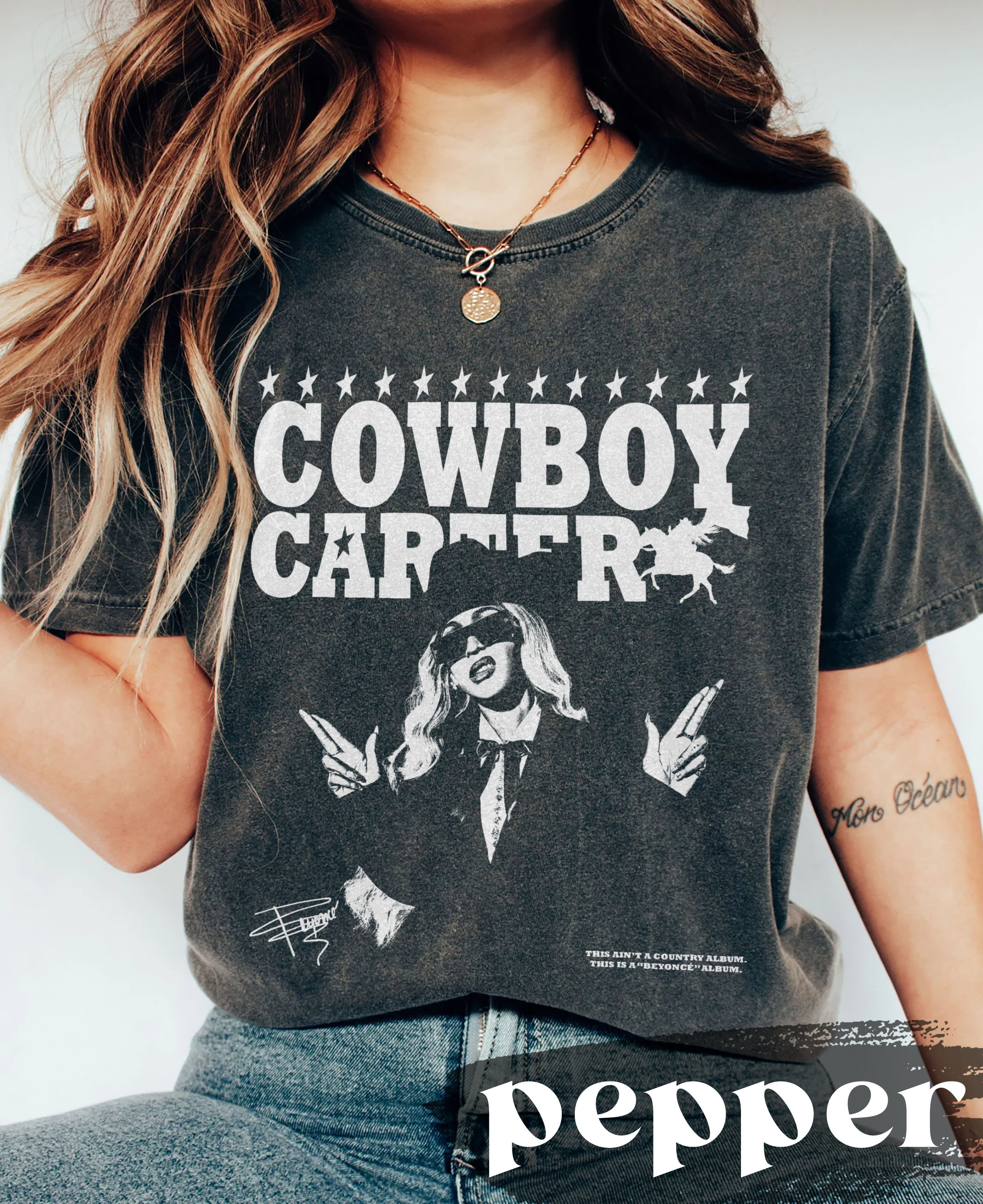 Beyonce Cowboy Carter Shirt, Levii's Jeans Shirt, Beyonce