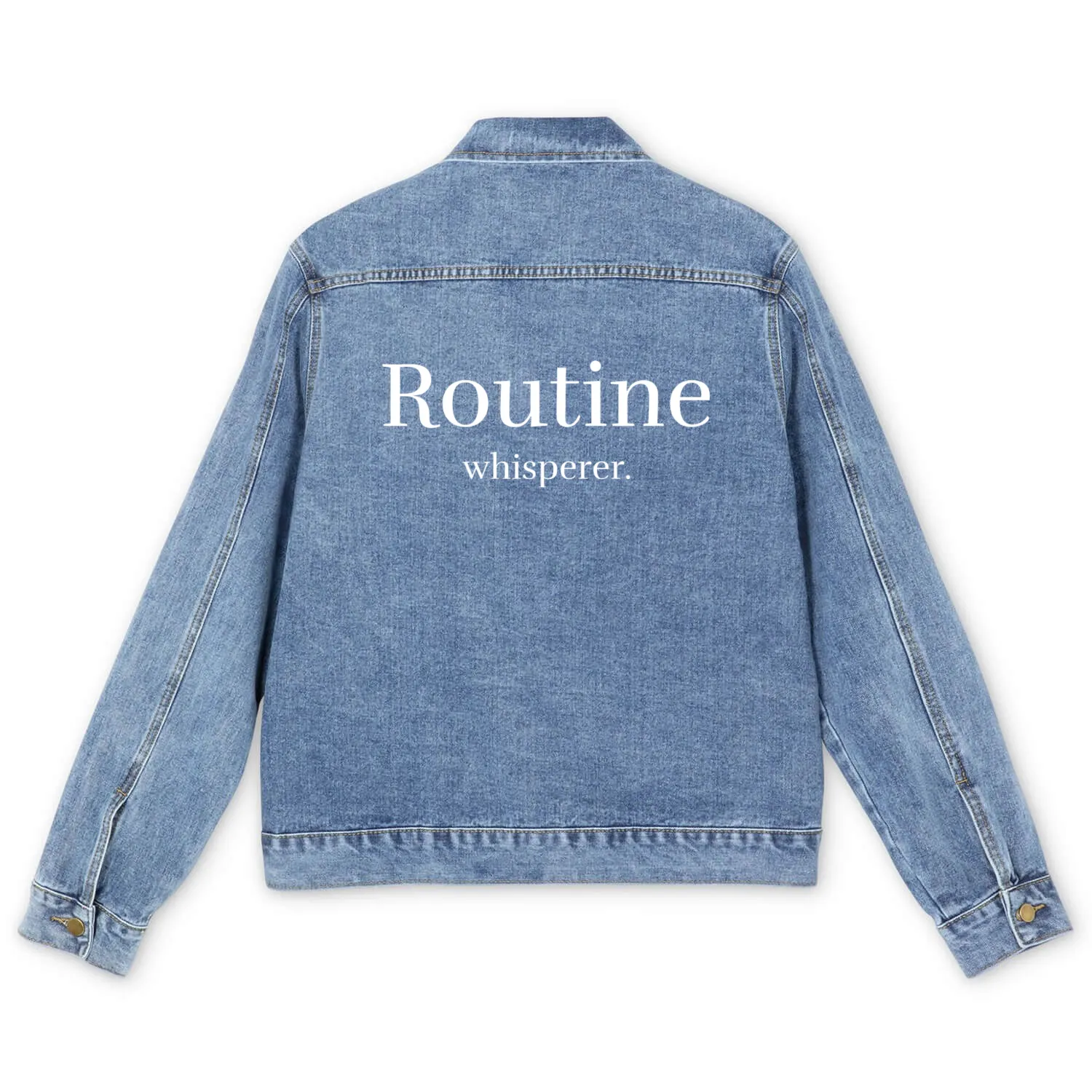 Routine Whisperer Men's Denim Jackets