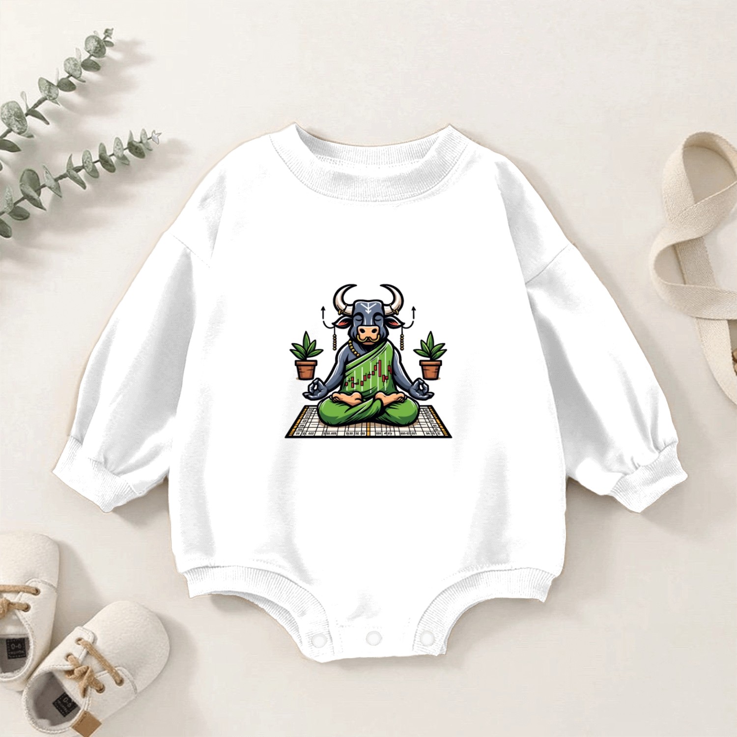 Stock Market trader Forex Trader Investor Trading Baby Romper Sweatshirts