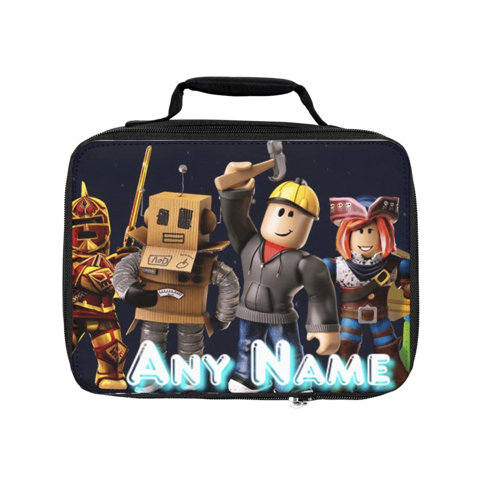 Roblox personalised cooler lunch bag