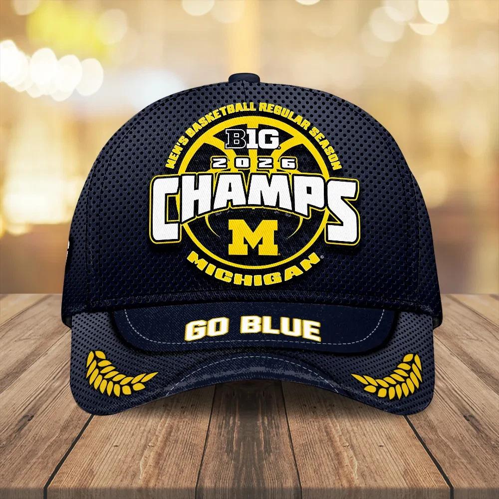 Michigan Basketball 2026 Big Ten Champions Classic Cap