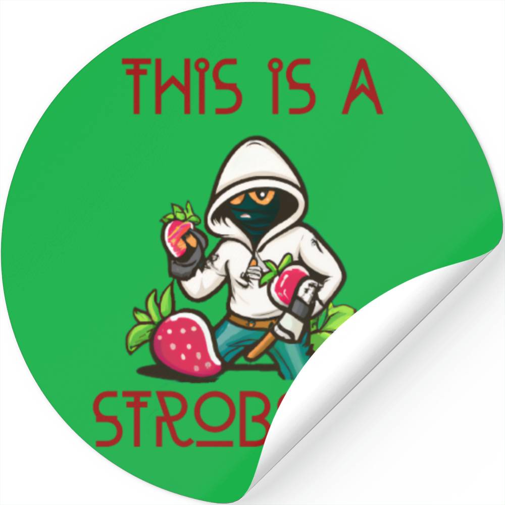This is a Stroberry Stickers