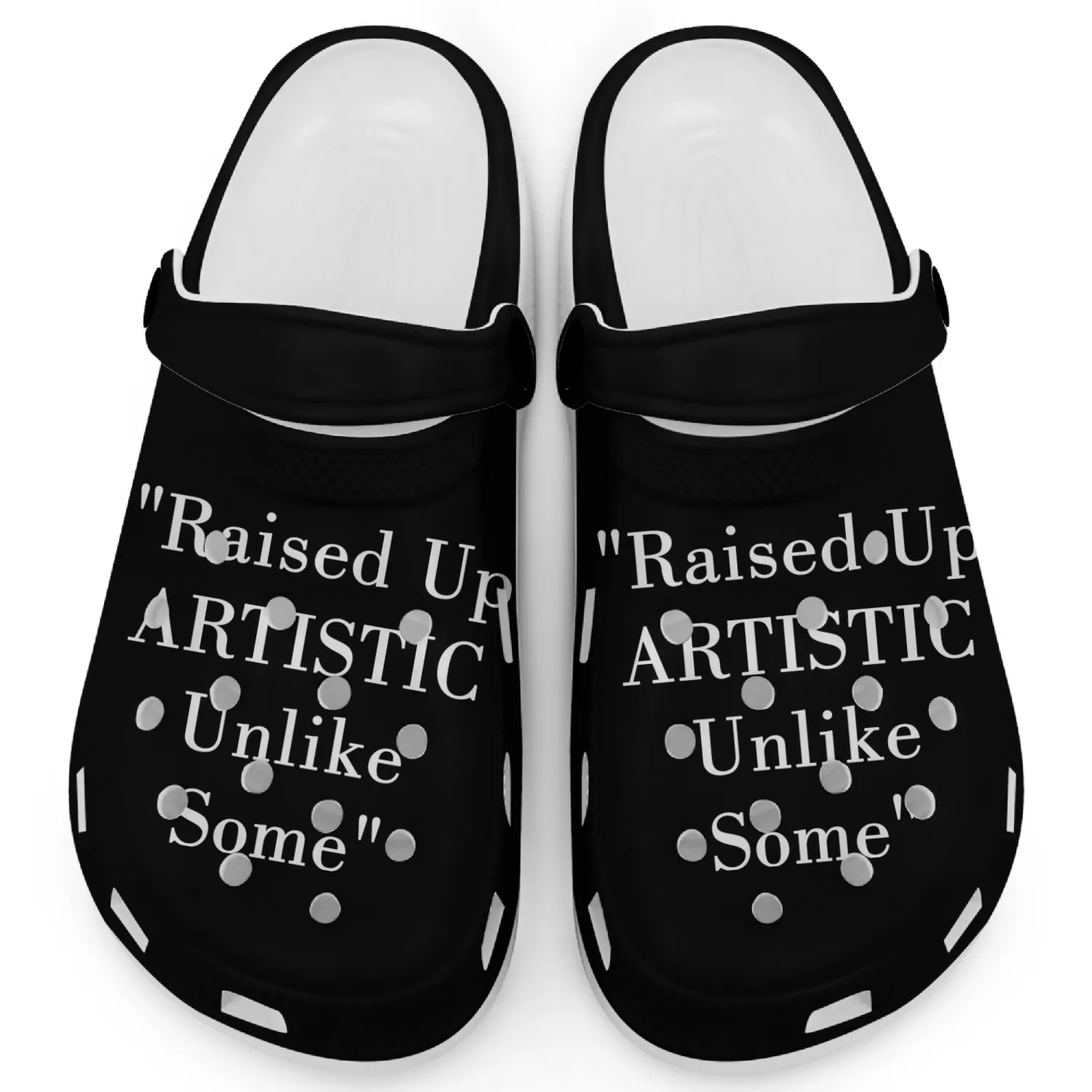 Raised Up Artistic Unlike Some Clogs