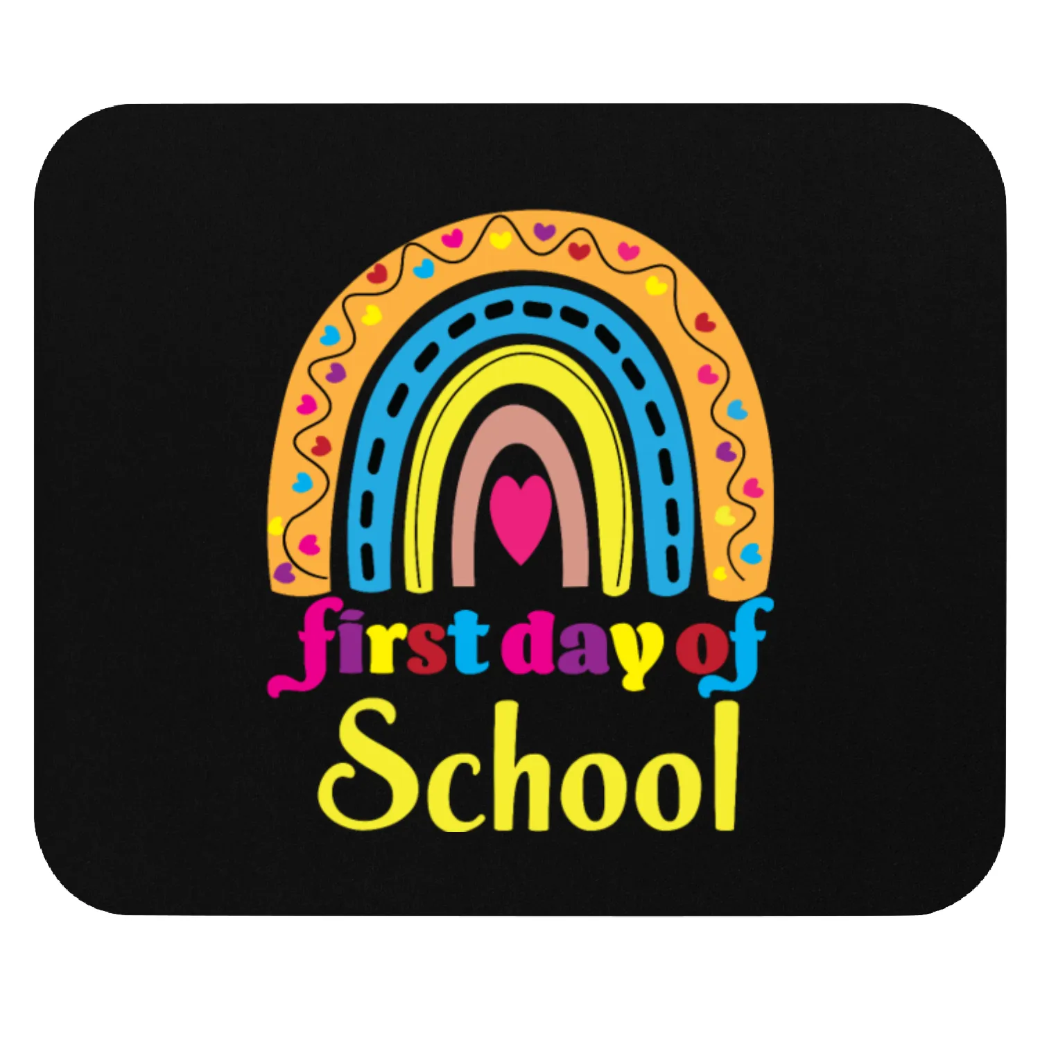 first day of school Mouse Pads