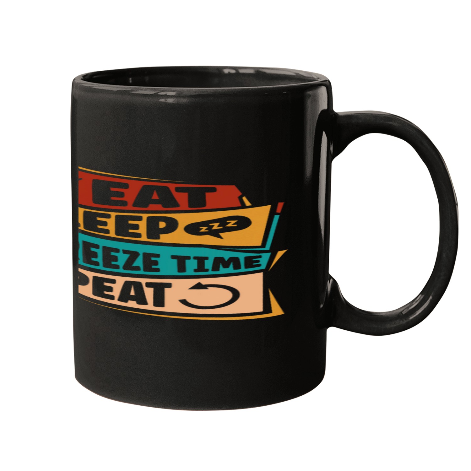 Camera Eat Sleep Freeze Time Repeat Photographer Mugs