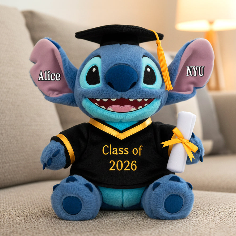 Graduation Shaped Pillow Personalized Gifts For Graduates